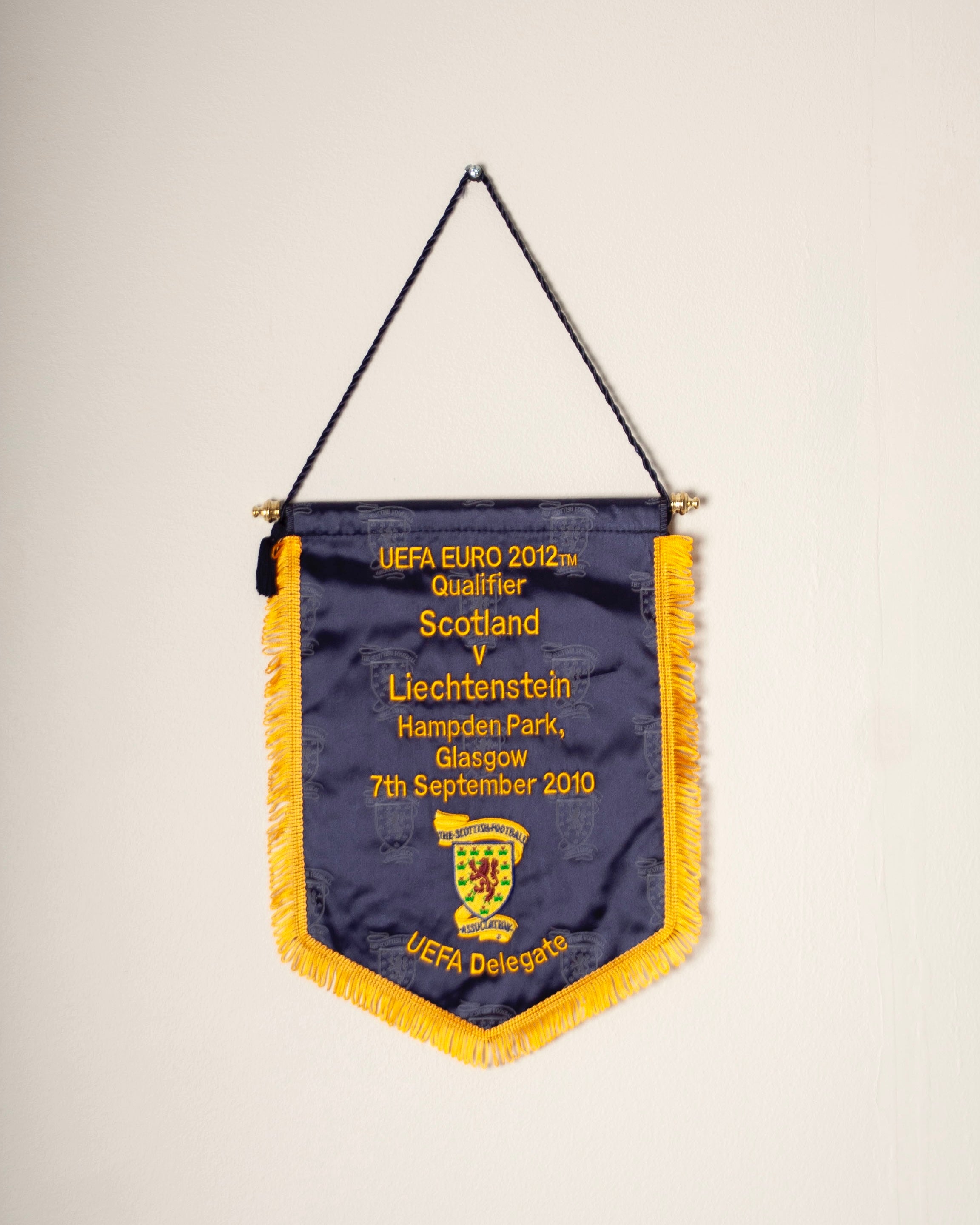 Football Pennant - Scotland - Liechtenstein