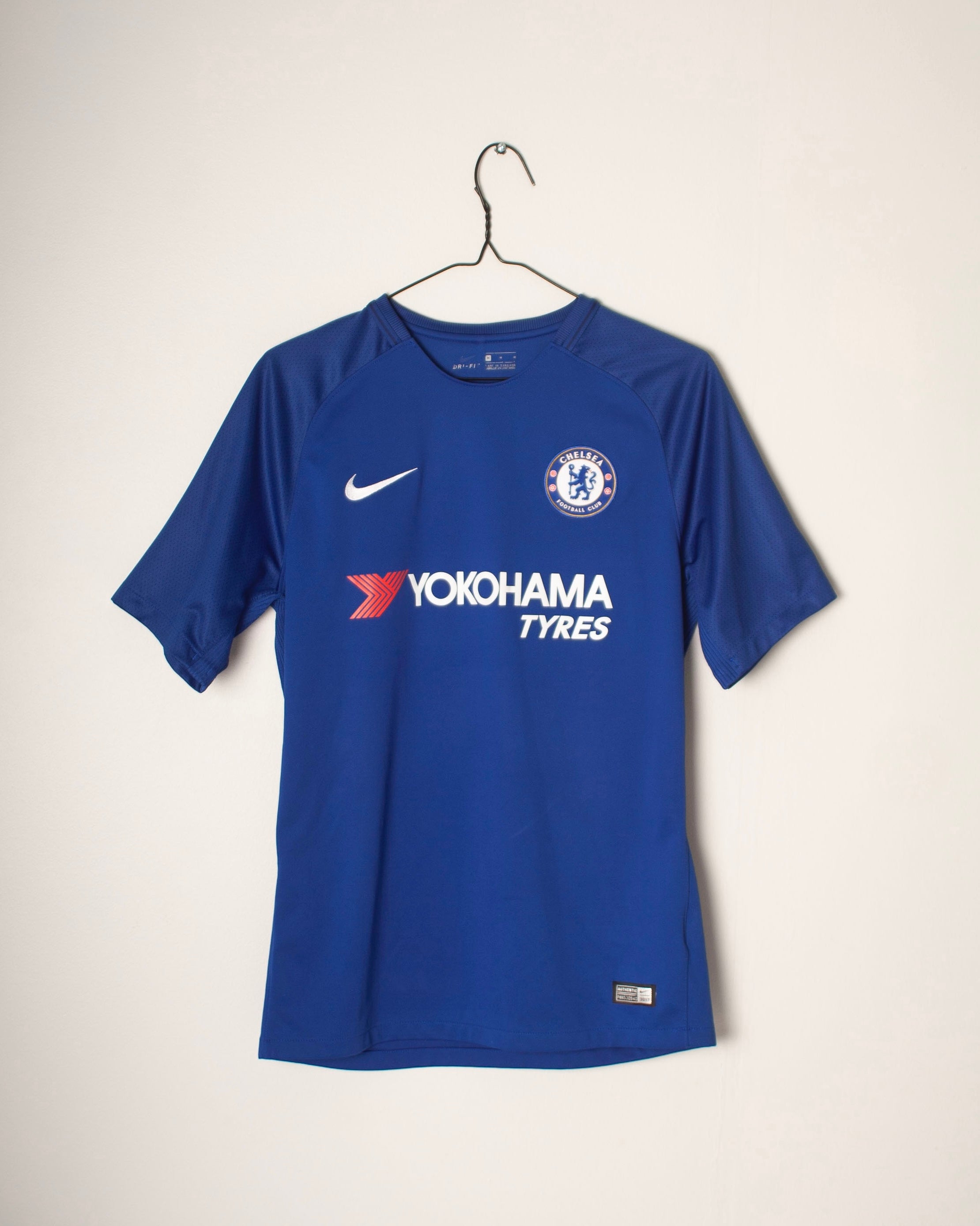 Nike - Chelsea FC 2017/18 Home Football Shirt 'HAZARD'