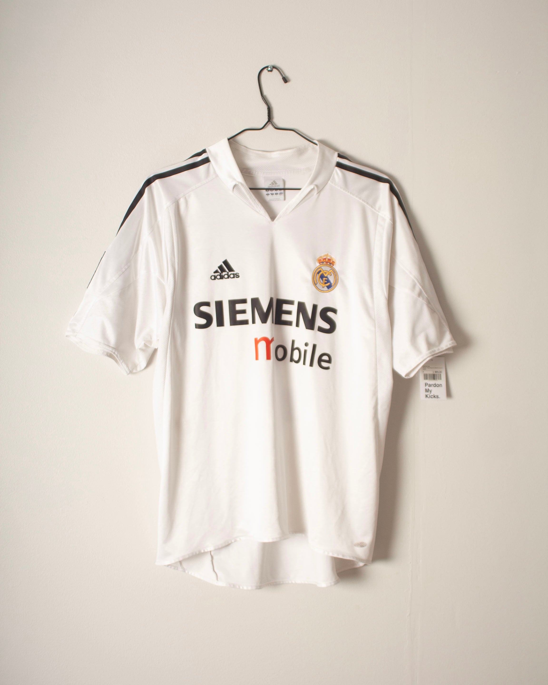 Adidas - Real Madrid 2004/05 Home Football Shirt 'R.CARLOS'