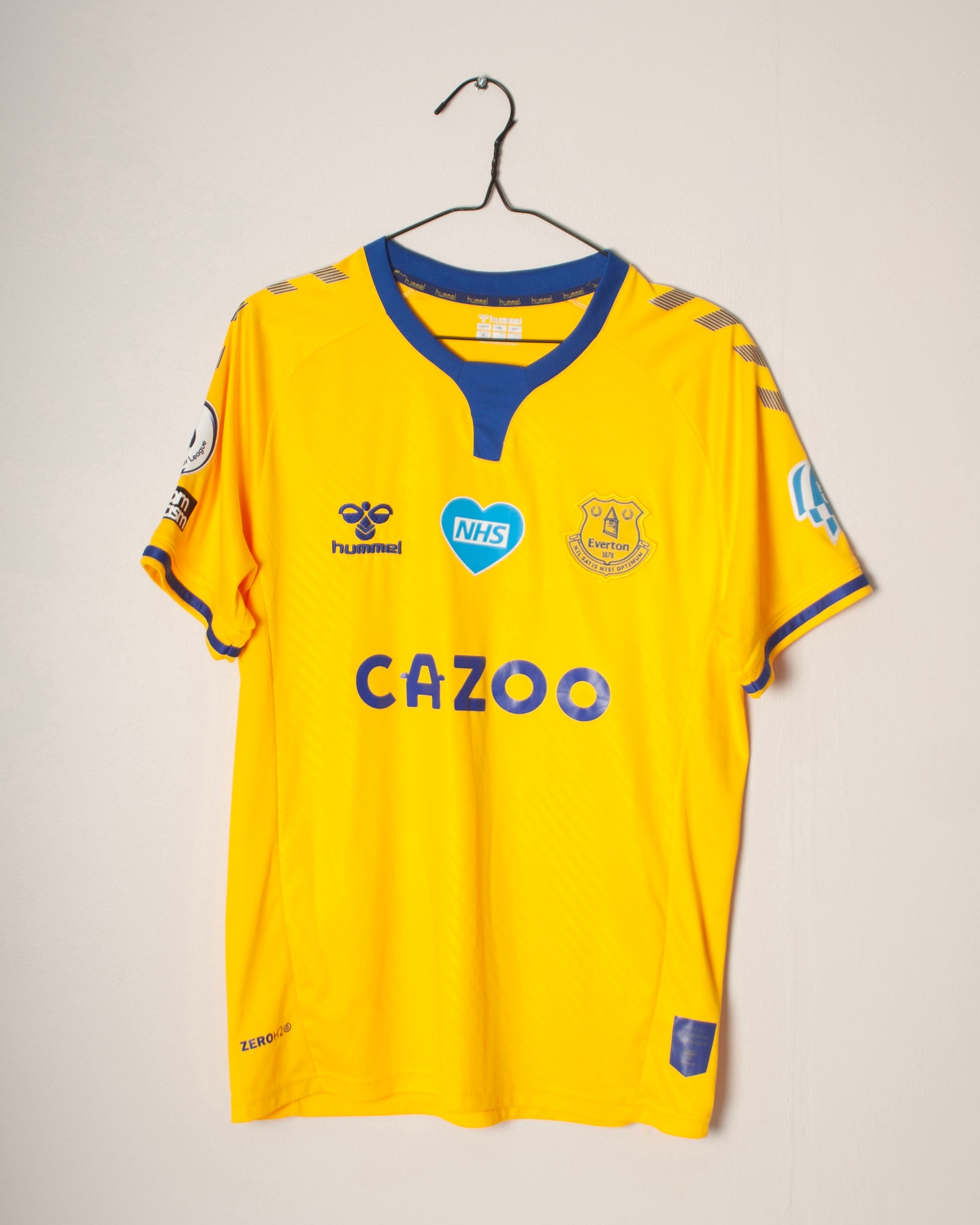 Hummel - Everton FC 2020/21 Away Football Shirt 'JAMES'