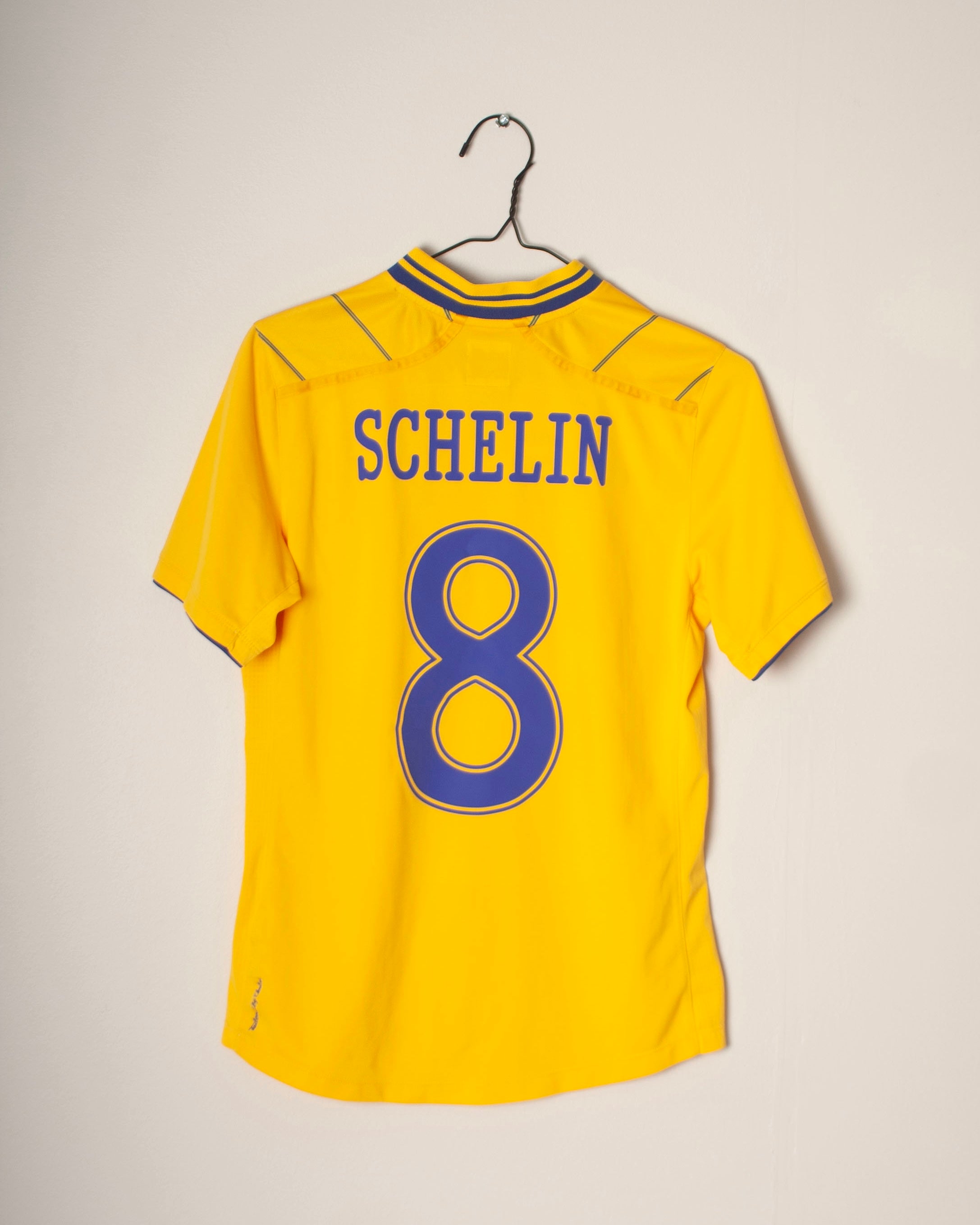 Umbro - Sweden 2012 Home Football Shirt 'SCHELIN'