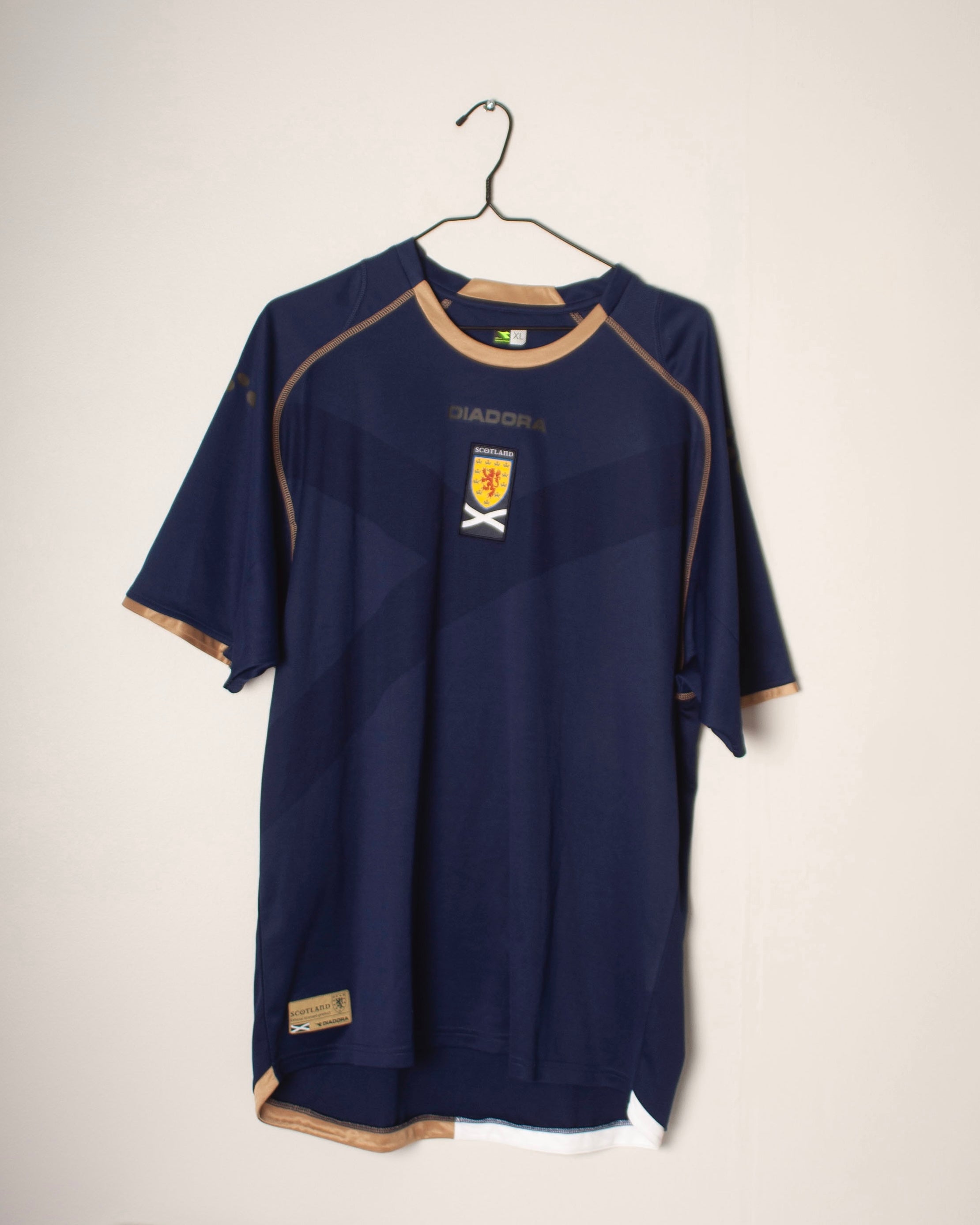 Diadora - Scotland 2007 Home Football Shirt