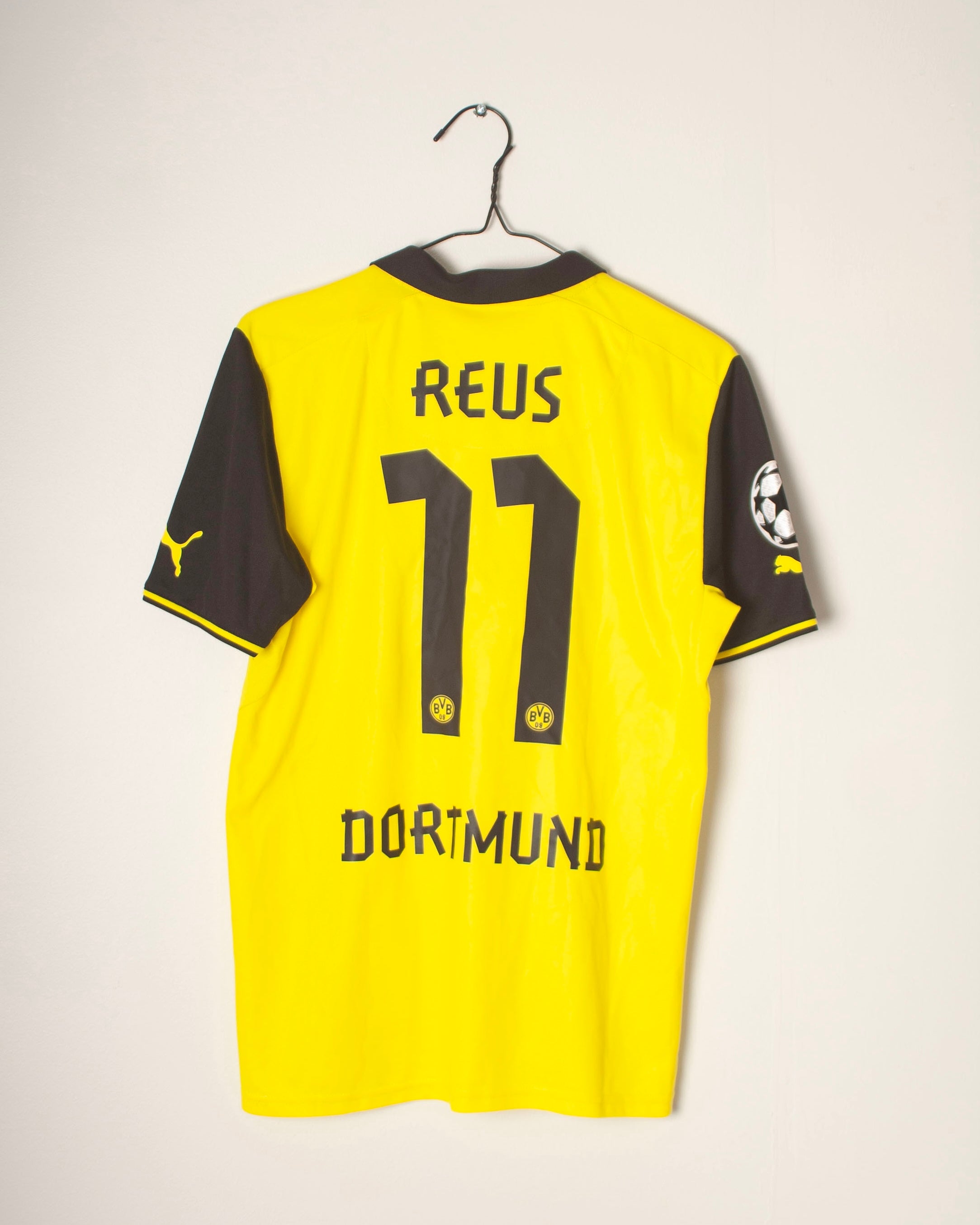 Puma - Borussia Dortmund 2013/14 Home Football Shirt Champions League Version 'REUS'