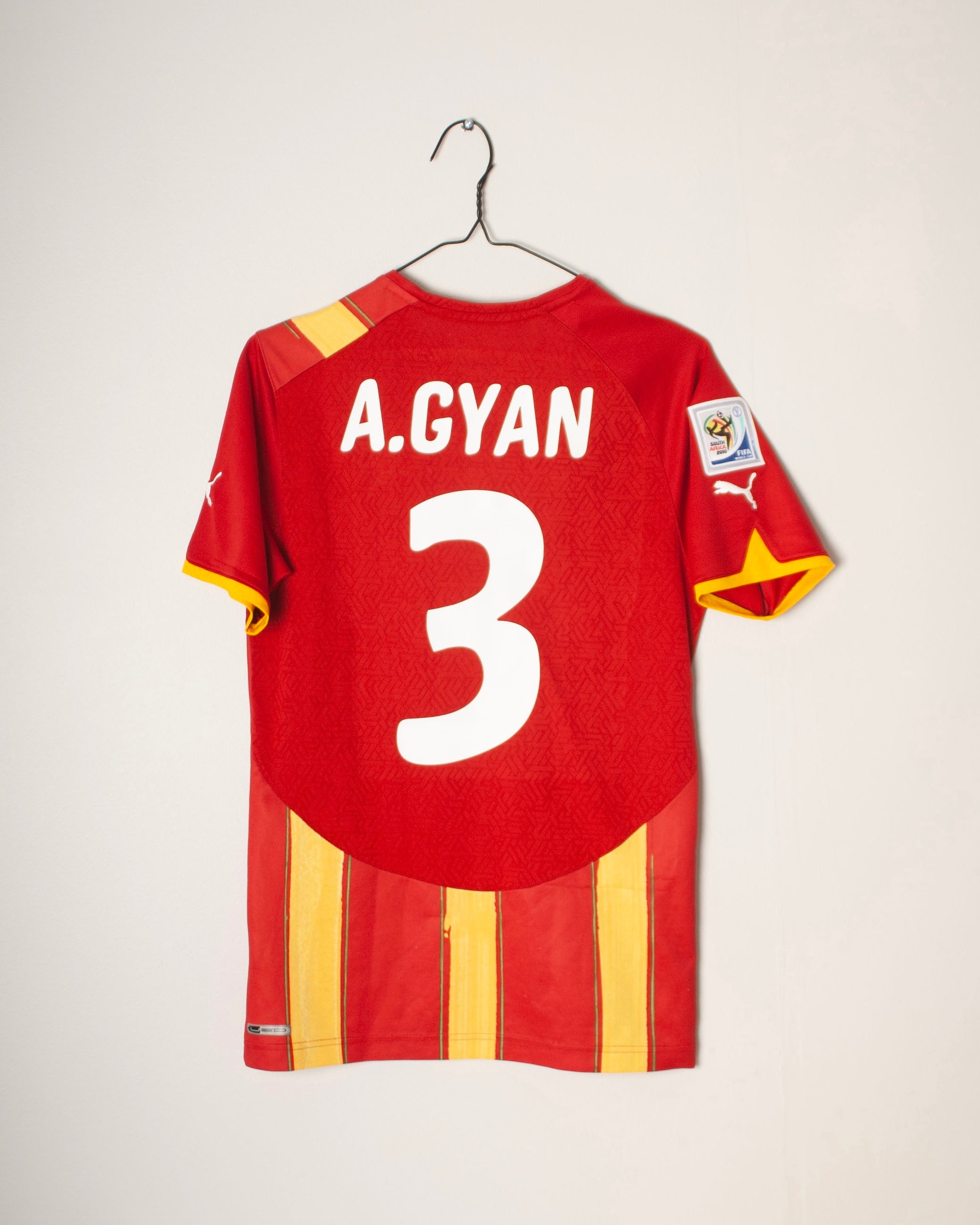 Puma - Ghana 2010 Away Football Shirt 'A.GYAN'