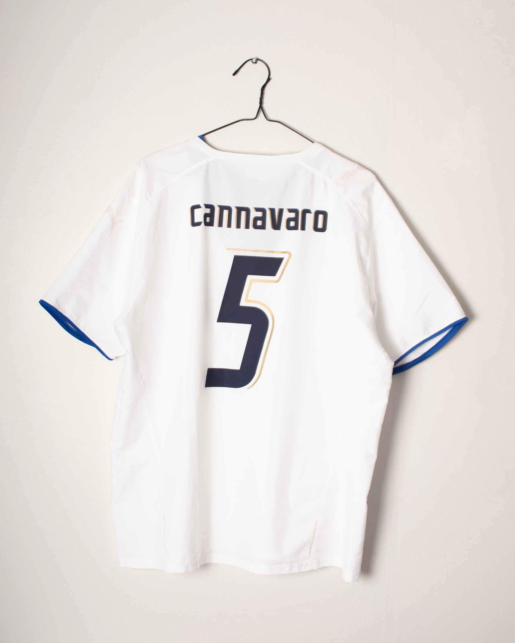 Puma - Italy 2006 Away Football Shirt 'CANNAVARO'