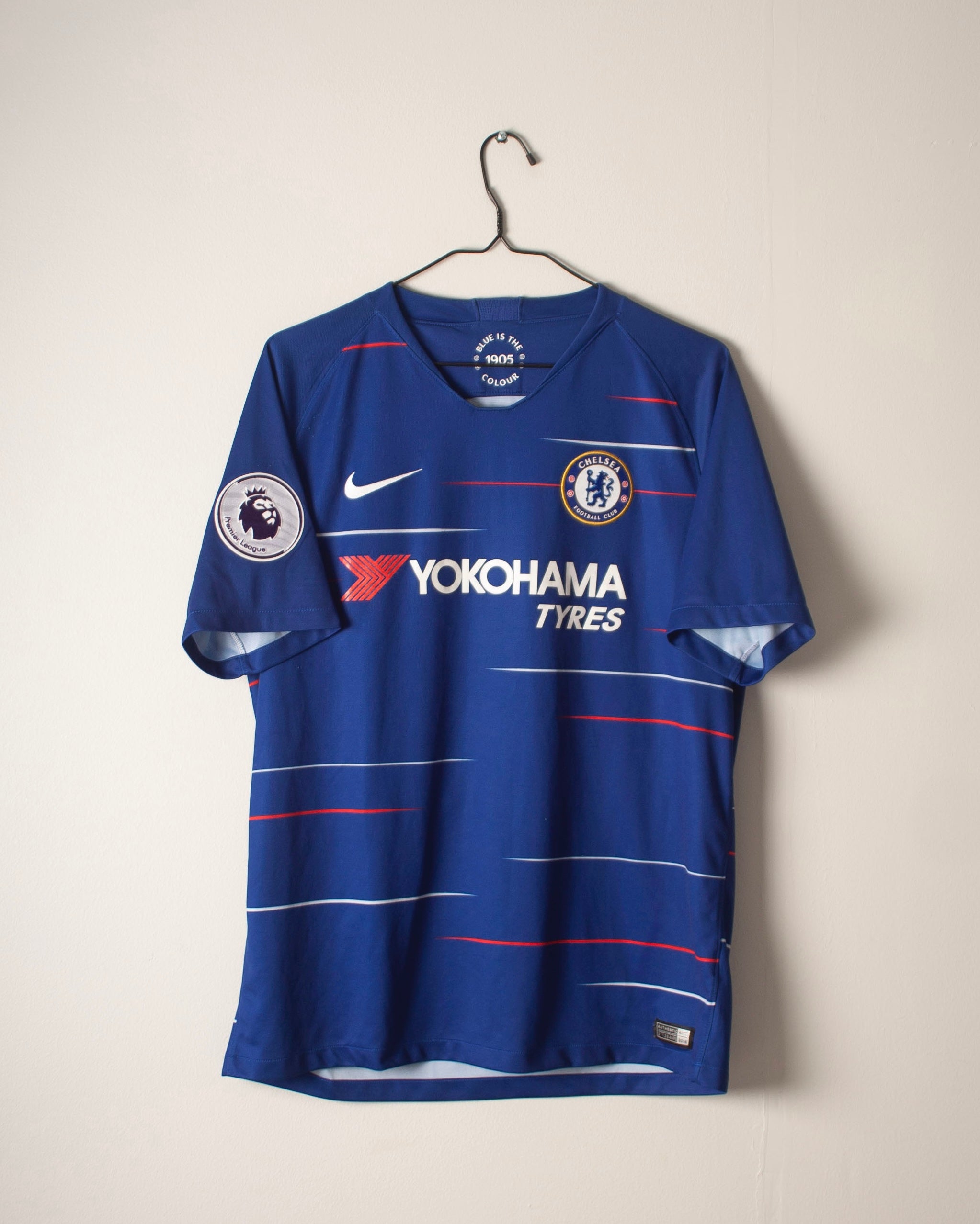 Nike - Chelsea FC 2018/19 Home Football Shirt 'HAZARD'