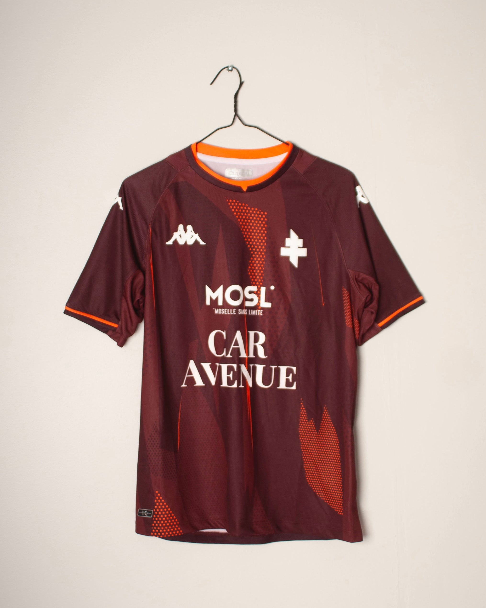 Kappa - FC Metz 2021/22 Home Football Shirt