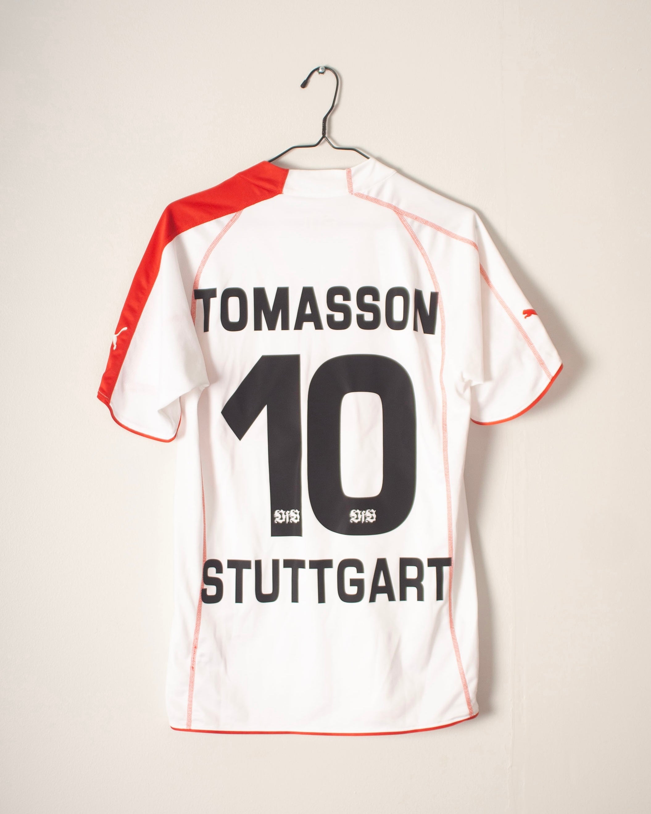 Puma - VfB Stuttgart 2005/06 Home Football Shirt 'TOMASSON'
