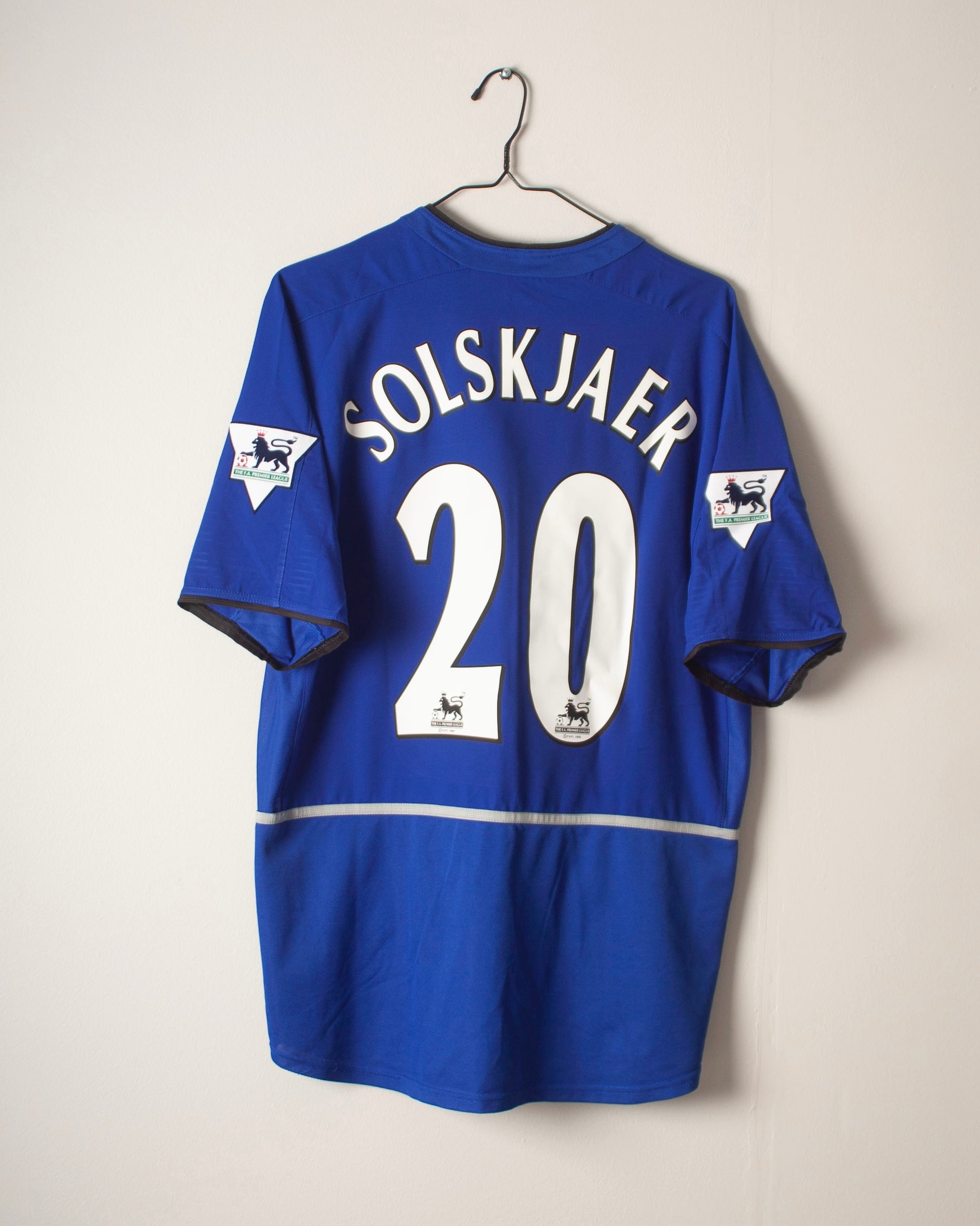 Nike - Manchester United 2002/03 Third Football Shirt 'SOLSKJAER'