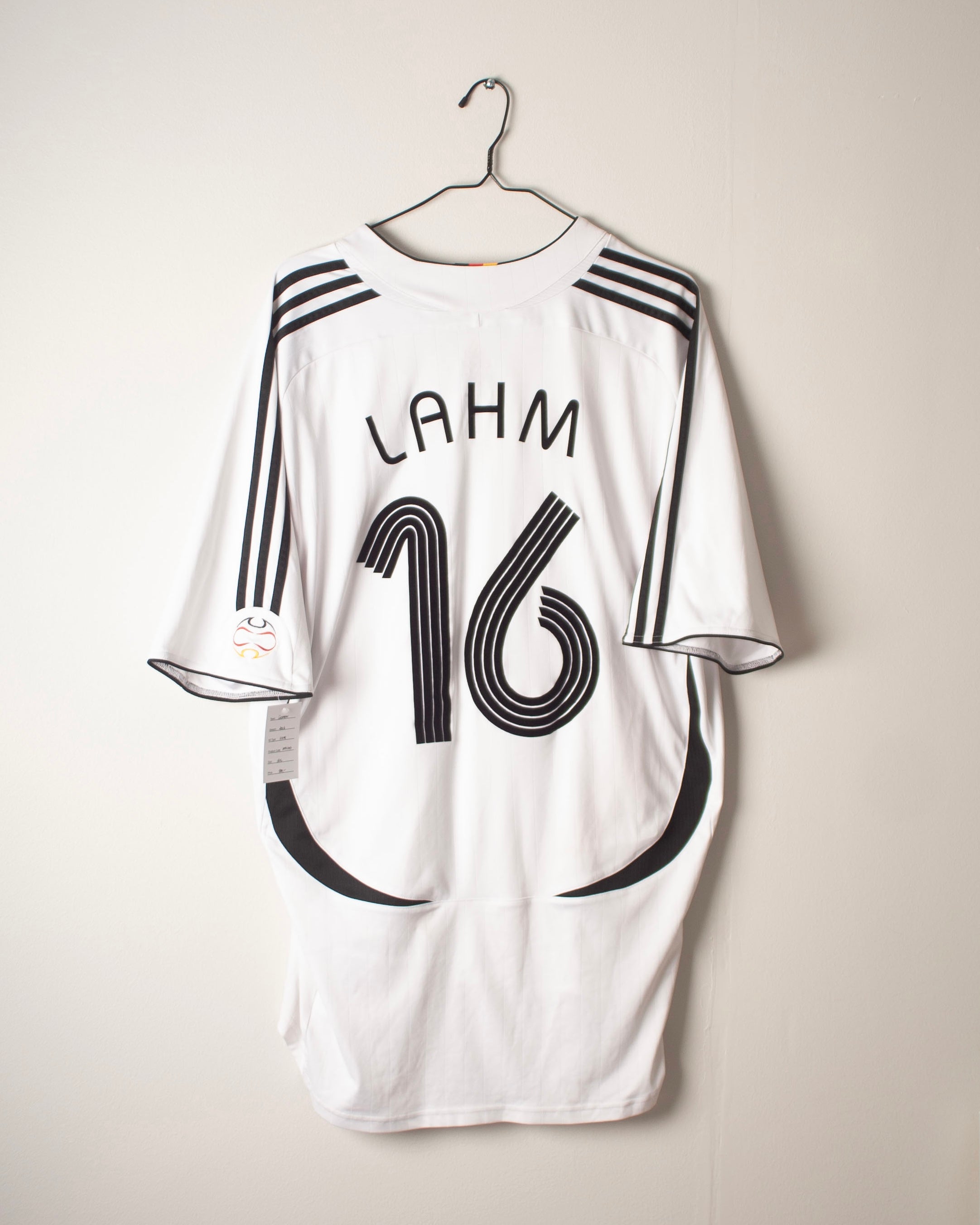 Adidas - Germany 2006 Home Football Shirt 'LAHM'