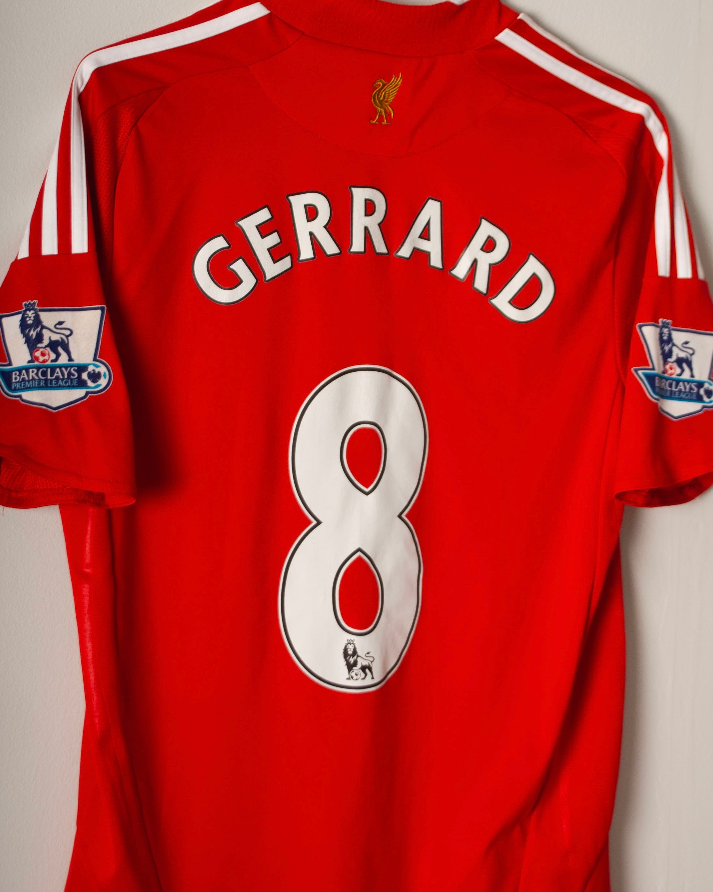 Adidas - Liverpool FC 2008/10 Home Football Shirt 'GERRARD'