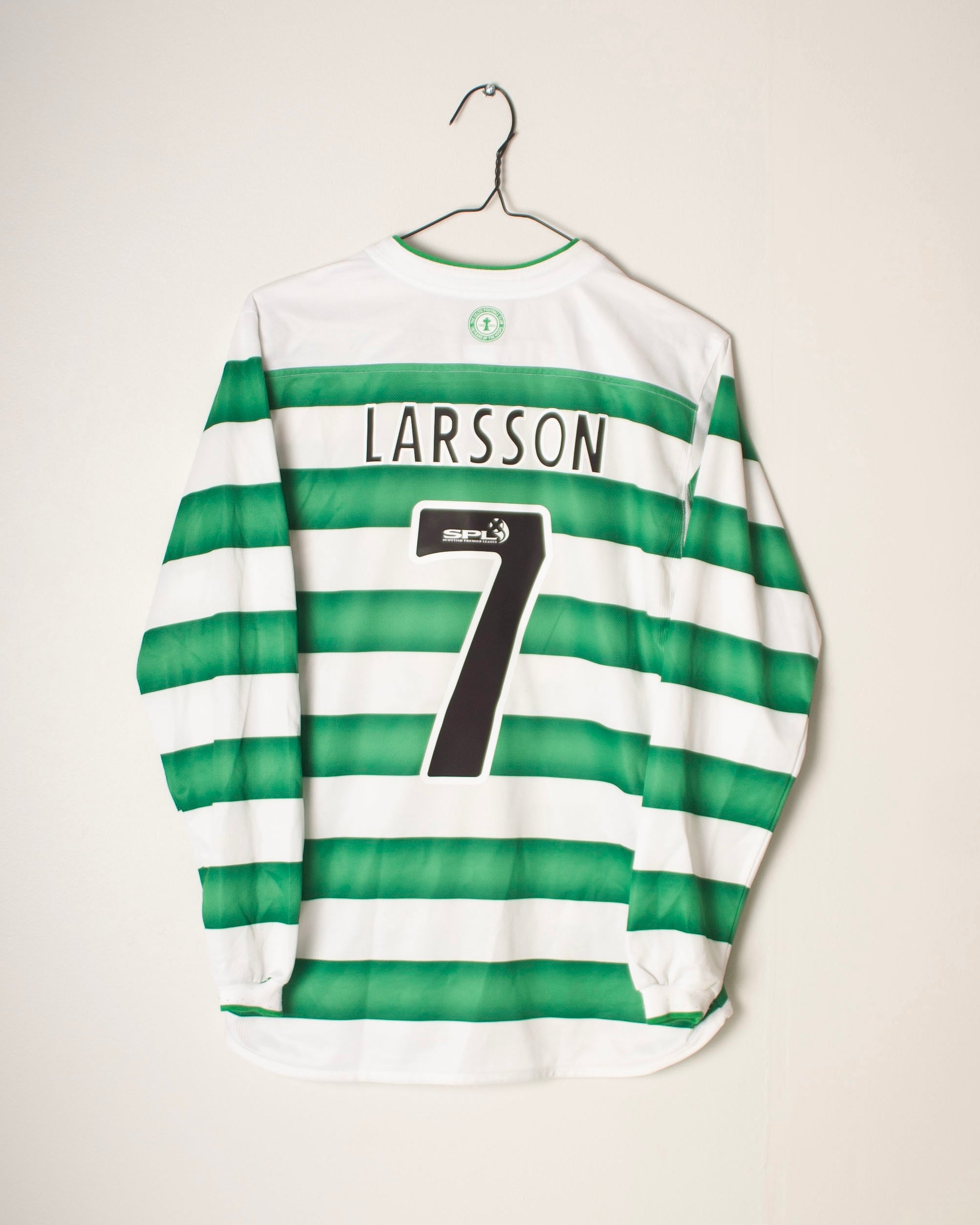 Umbro - Celtic FC 2003/04 Home Football Shirt 'LARSSON'