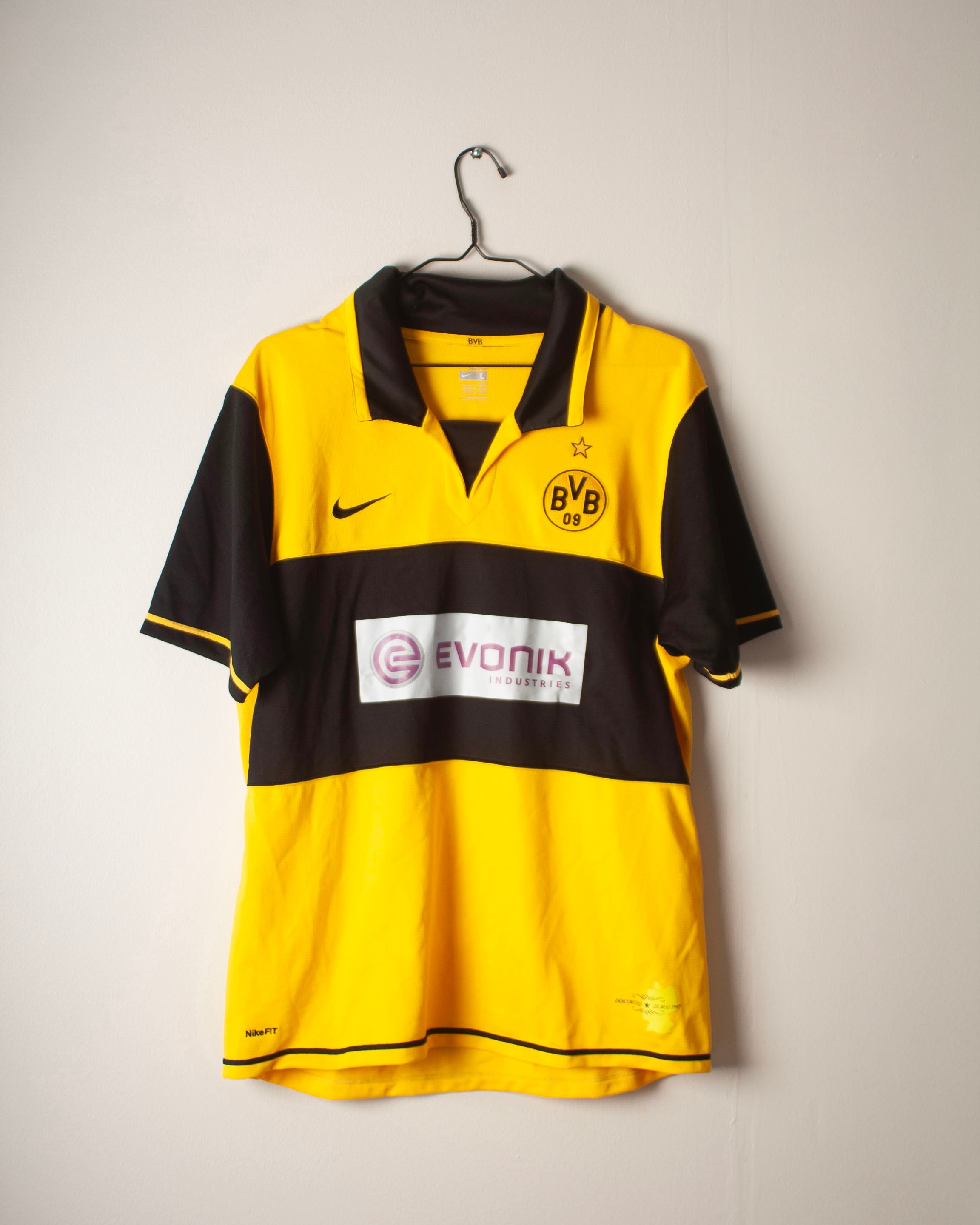 Nike - Borussia Dortmund 2007/08 Home Football Shirt 'RICKEN'