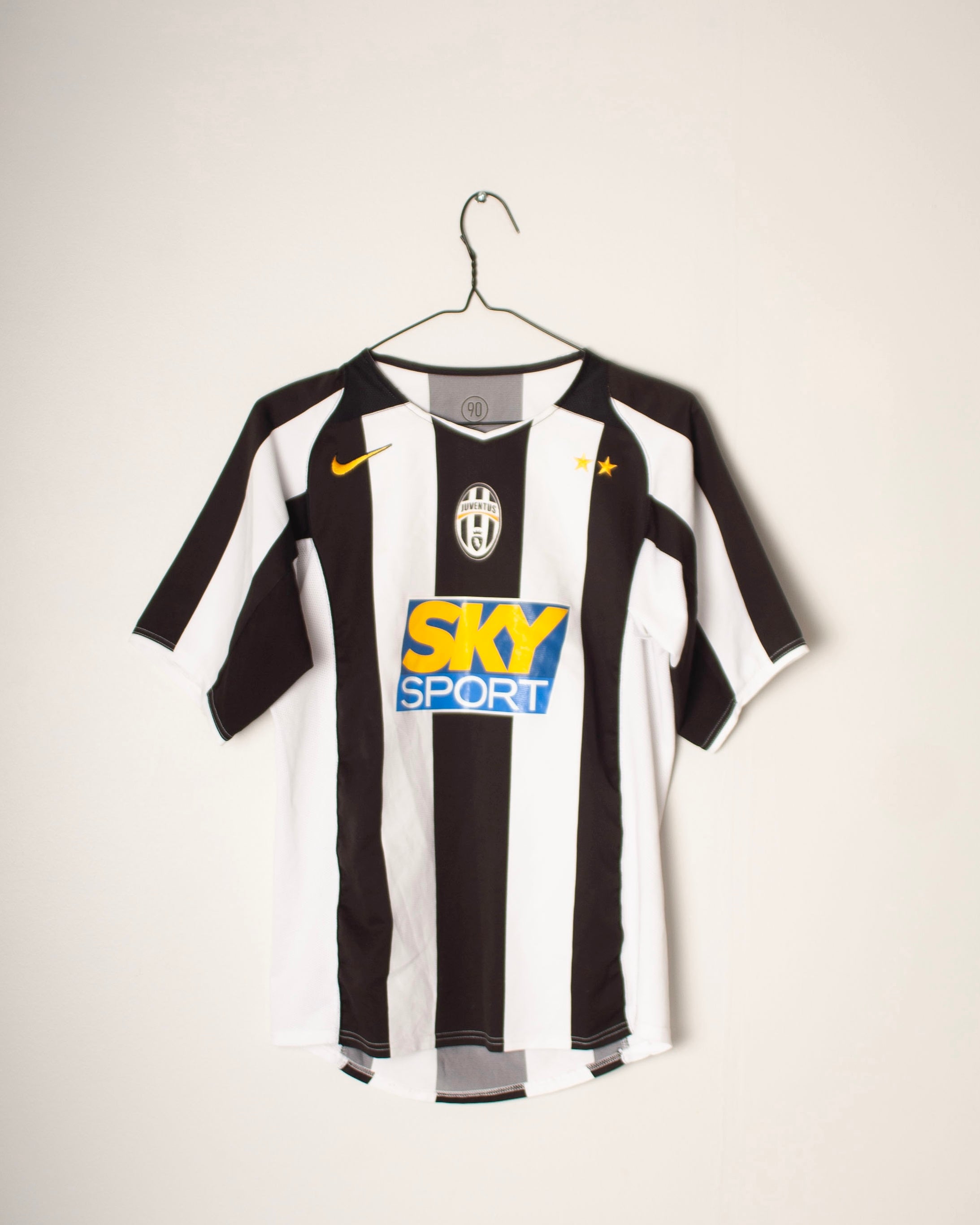 Nike - Juventus FC 2004/05 Home Football Shirt 'NEDVED'