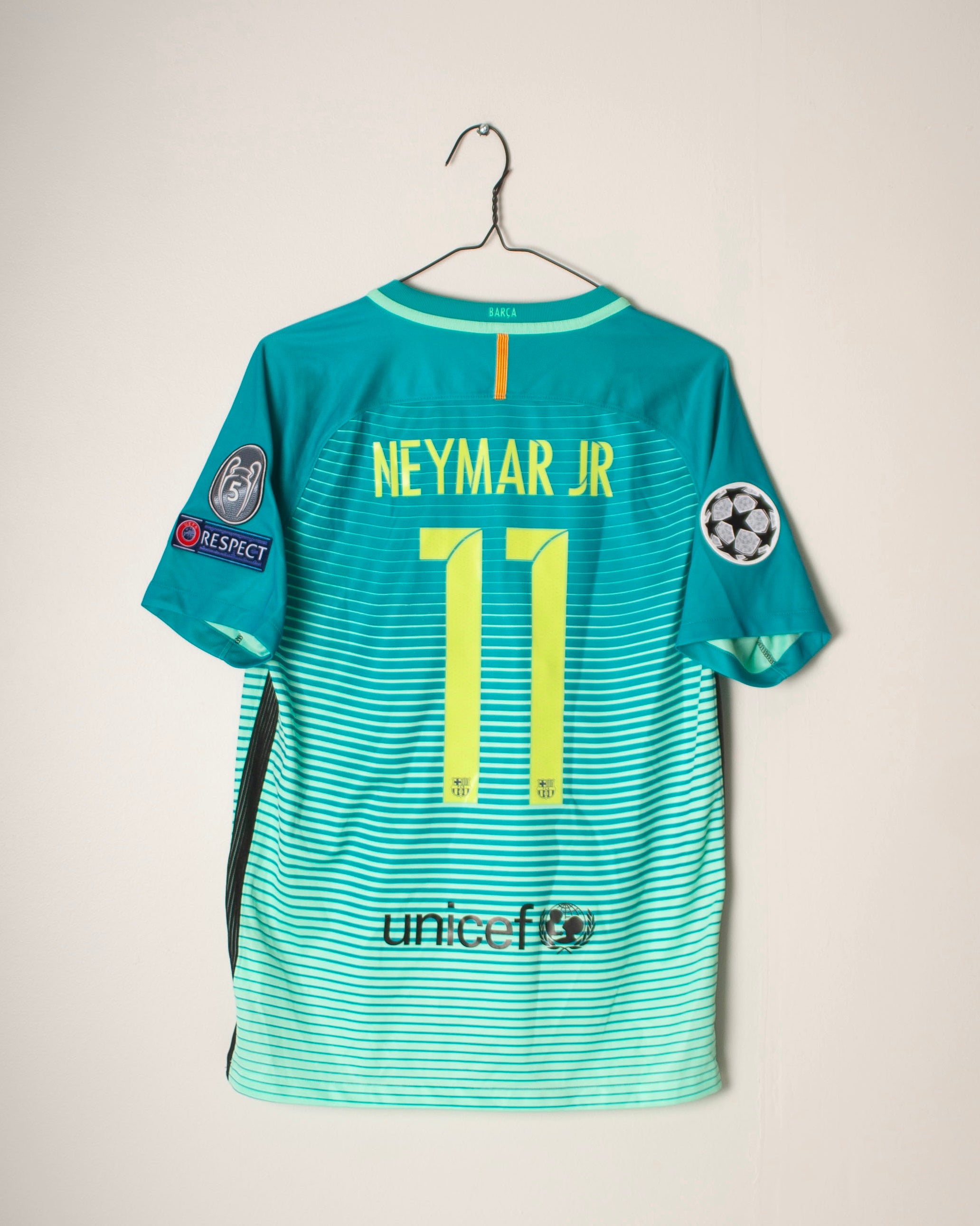 Nike - FC Barcelona 2016/17 Third Football Shirt 'NEYMAR JR'