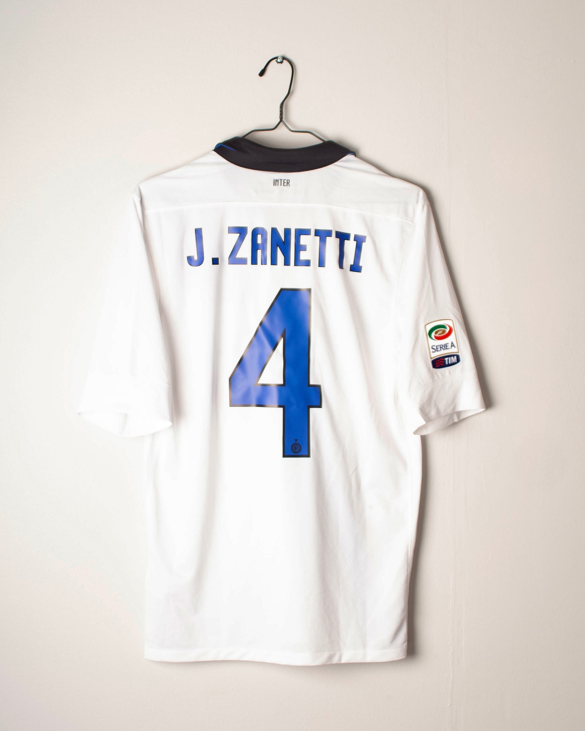Nike - Inter Milan 2011/12 Away Football Shirt 'J.ZANETTI'