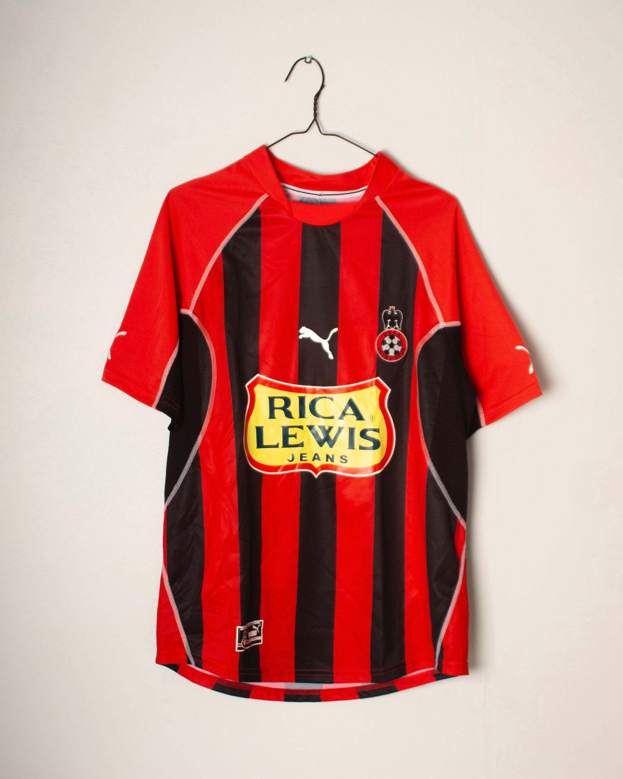 Puma - OGC Nice 2003/04 Home Football Shirt