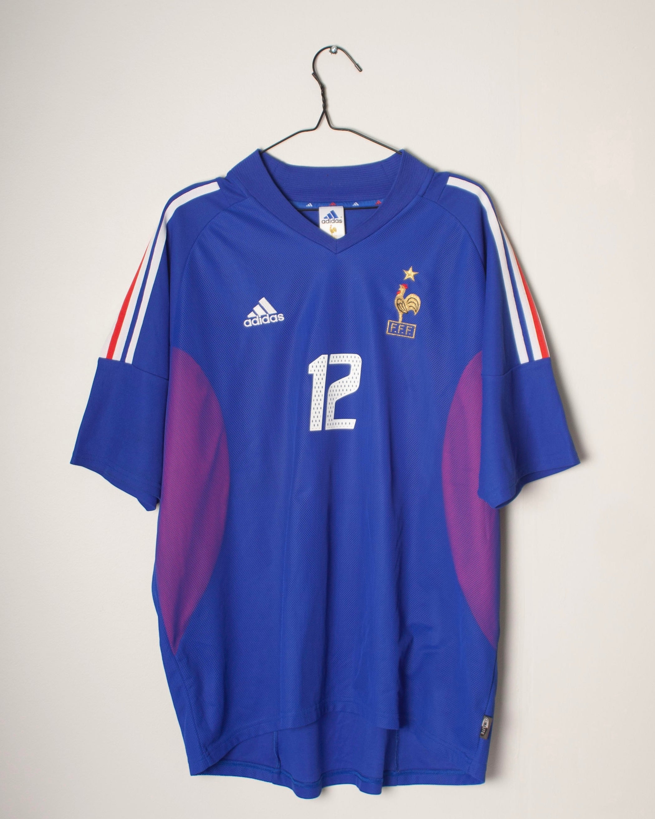 Adidas - France 2002 Home Football Shirt 'HENRY'