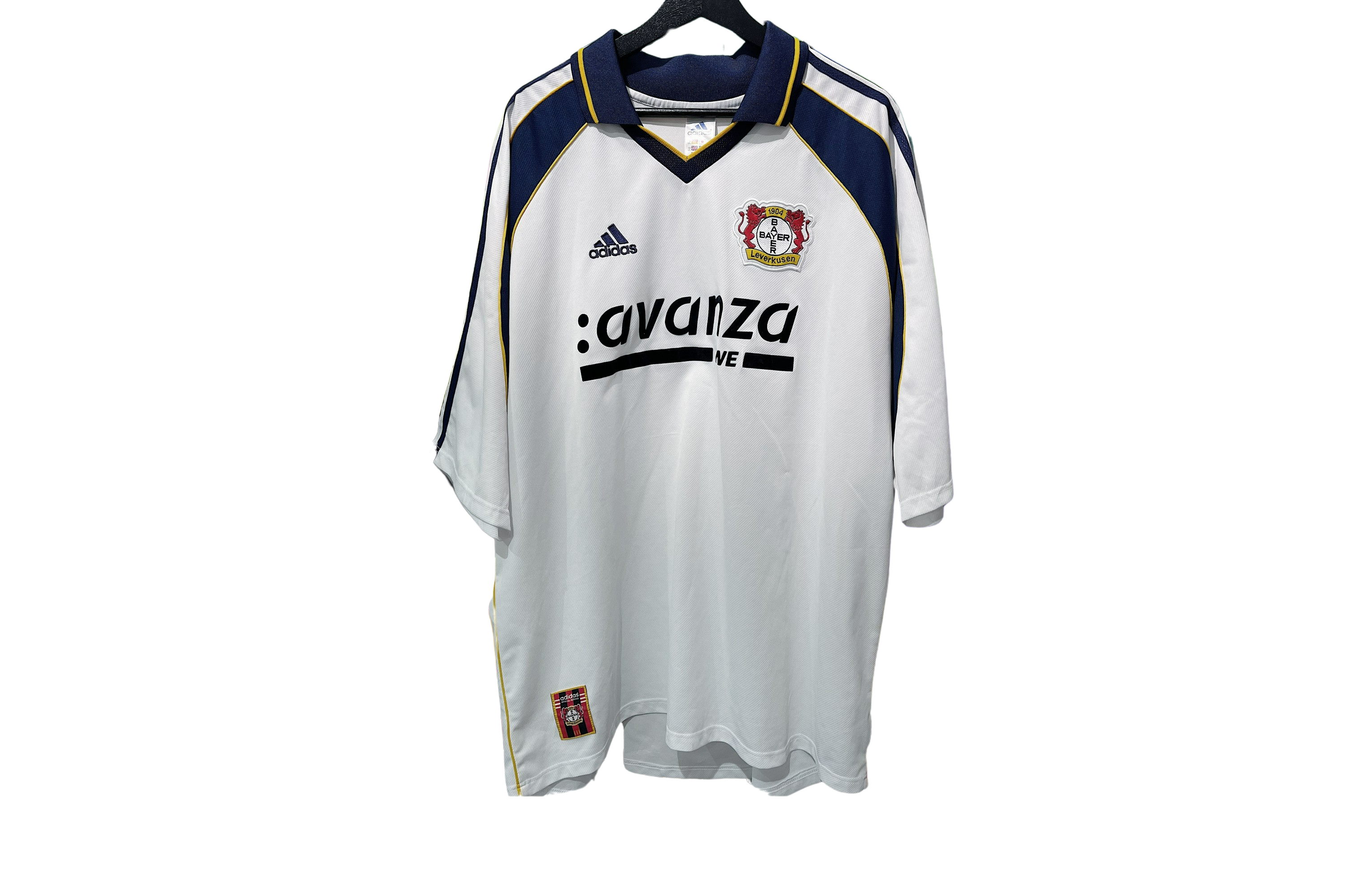 Adidas - Bayer Leverkusen 2000/01 Away Football Shirt