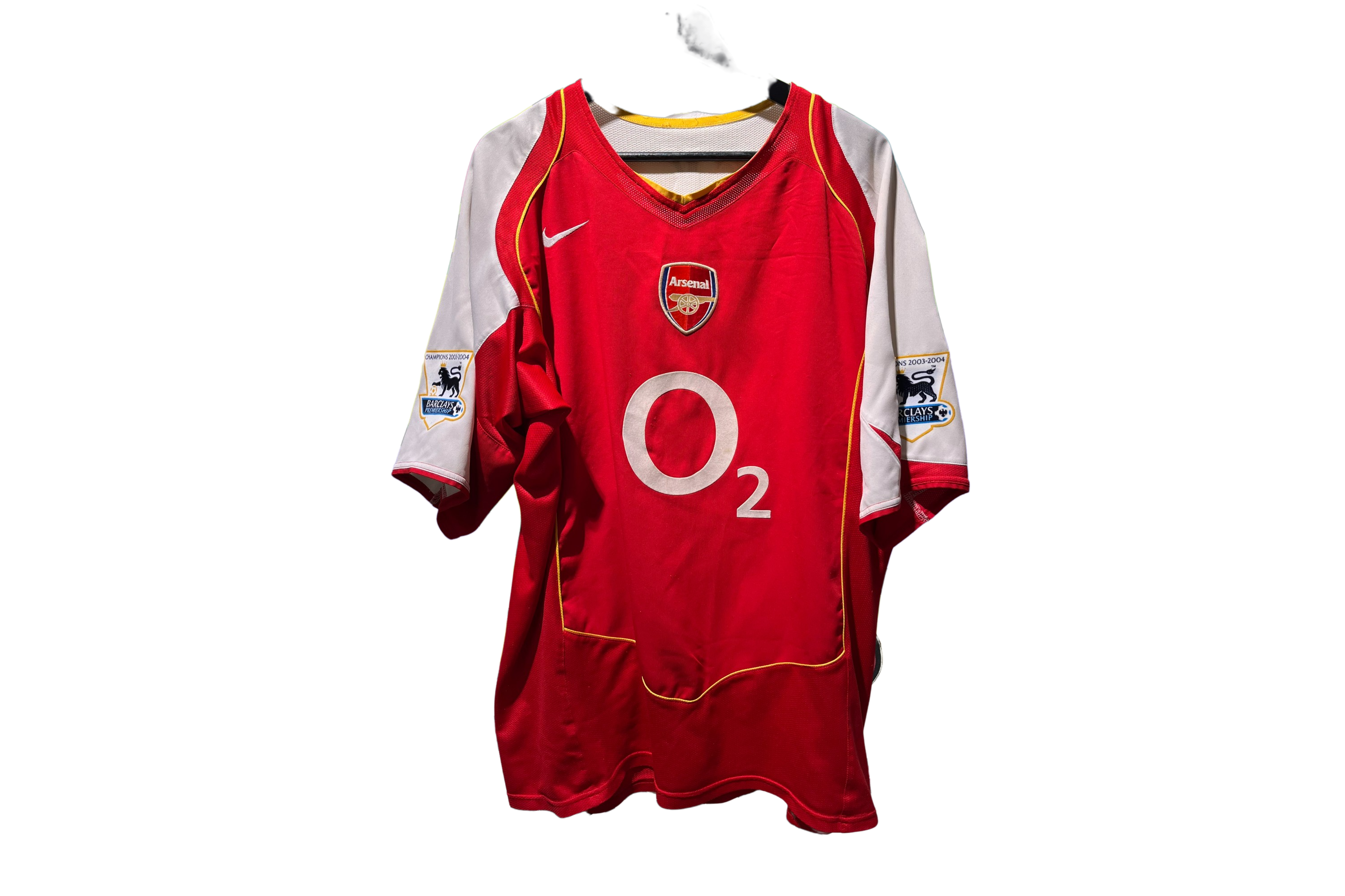Nike - Arsenal 2004/05 Home Football Shirt 'BERGKAMP'