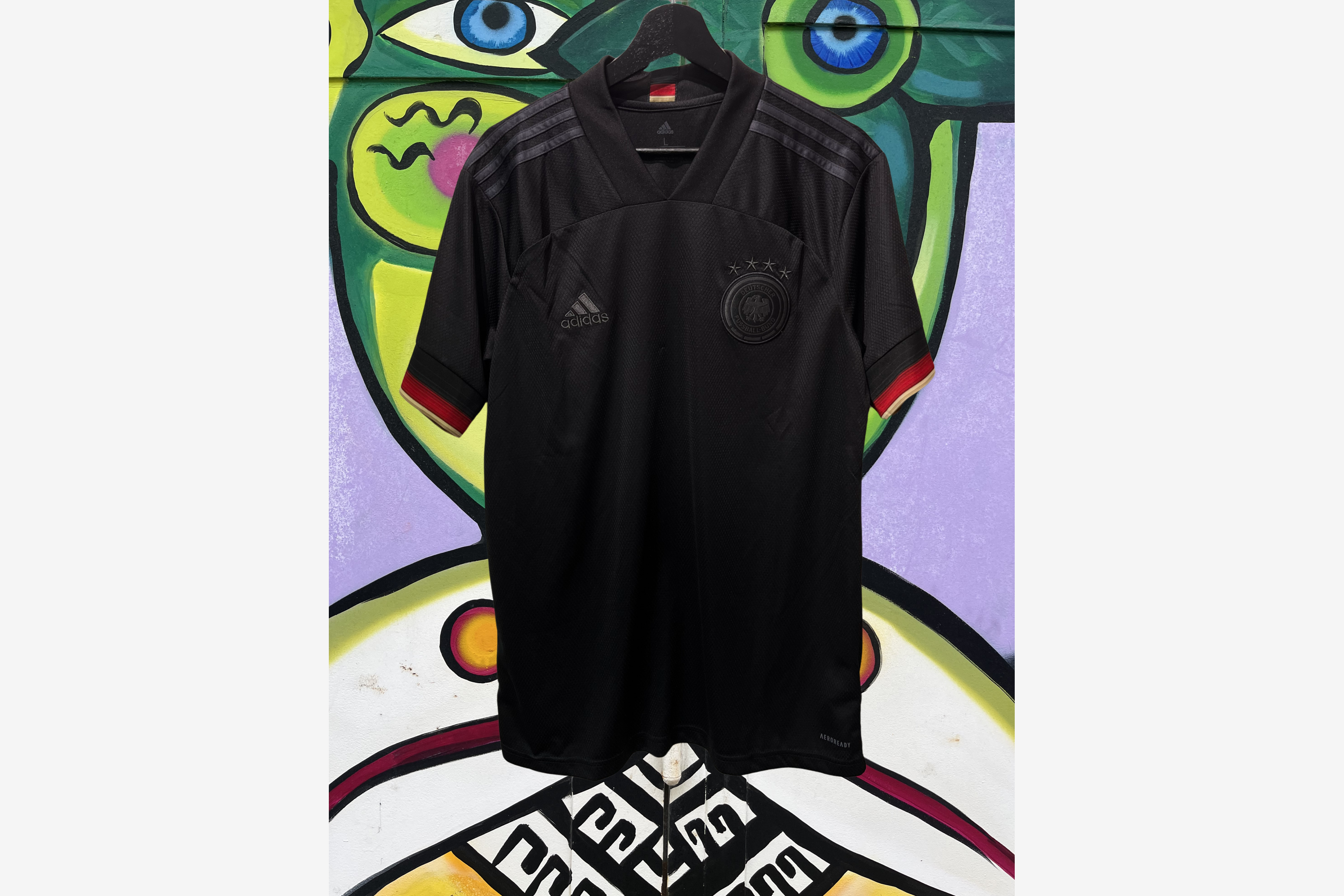 Adidas - Germany 2020/22 Away Football Shirt