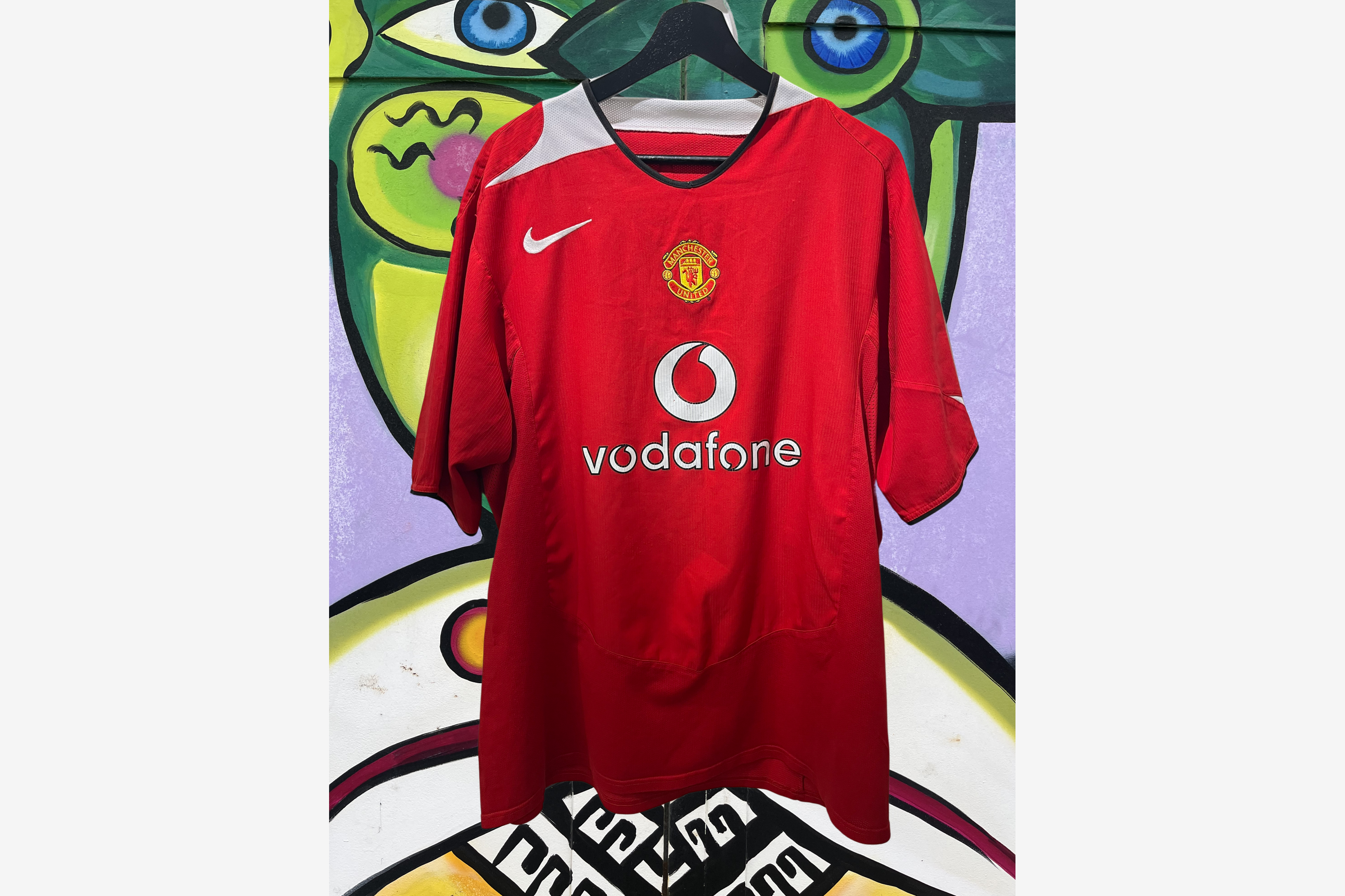 Nike - Manchester United 2004/06 Home Football Shirt 'RONALDO'