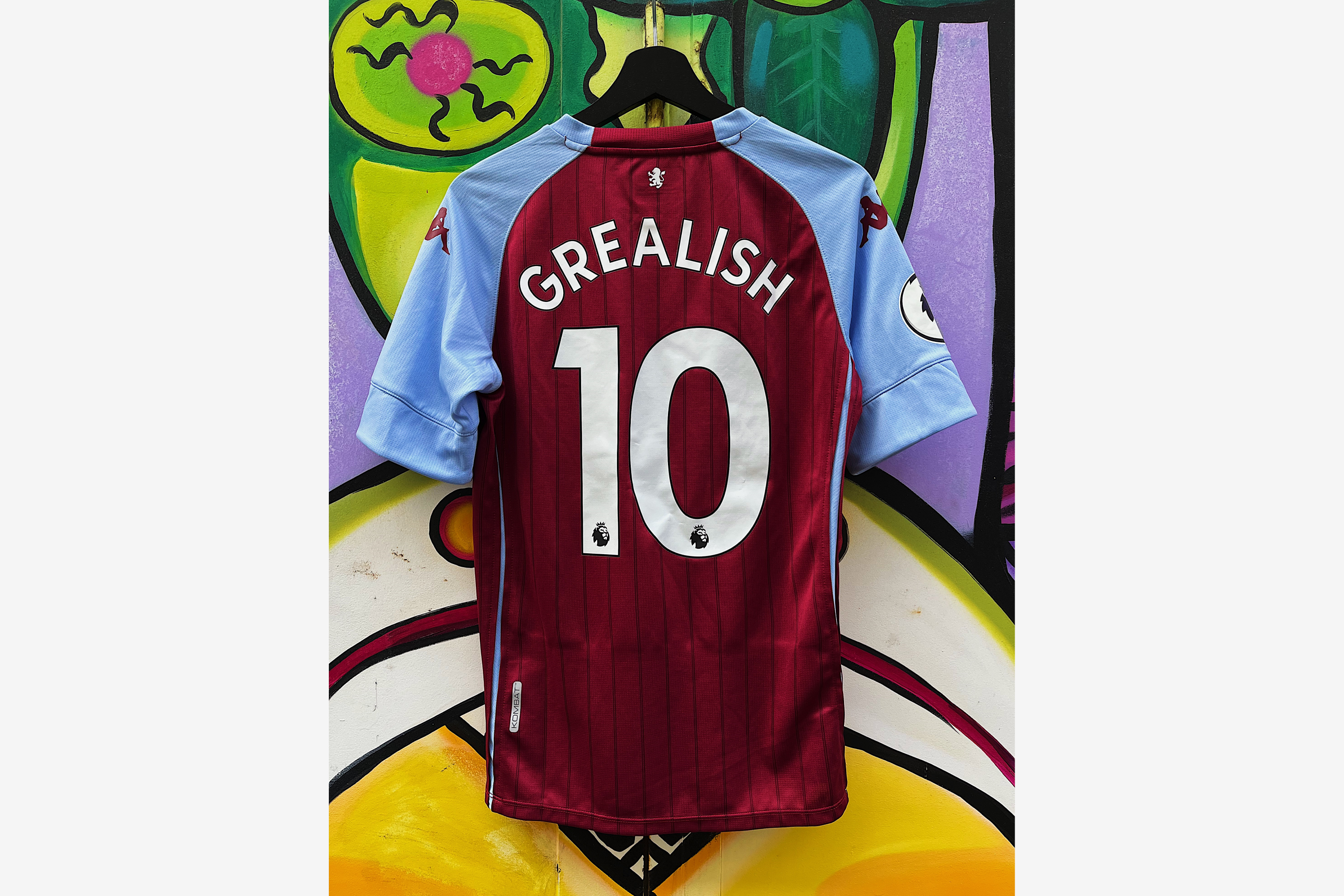 Kappa - Aston Villa 2021/22 Home Football Shirt 'GREALISH'