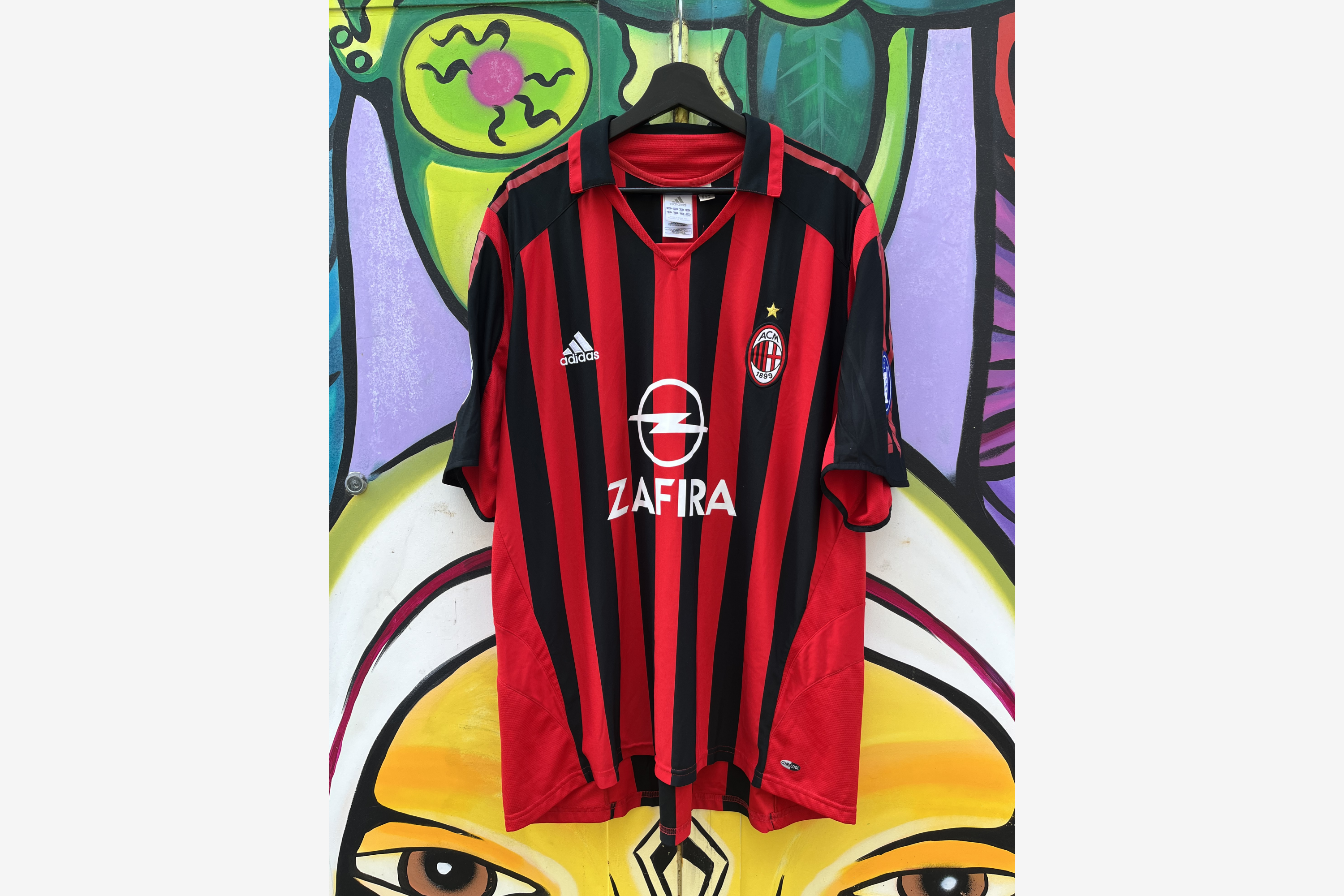 Adidas - AC Milan 2005/06 Home Football Shirt 'GATTUSO' (Fan Edition)