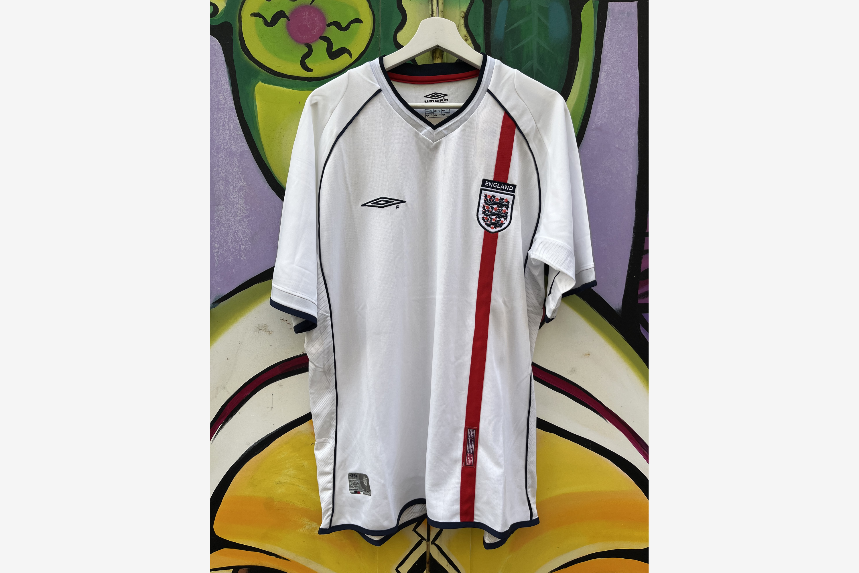 Umbro - England 2001/03 World Cup Home Football Shirt (Fan Edition)