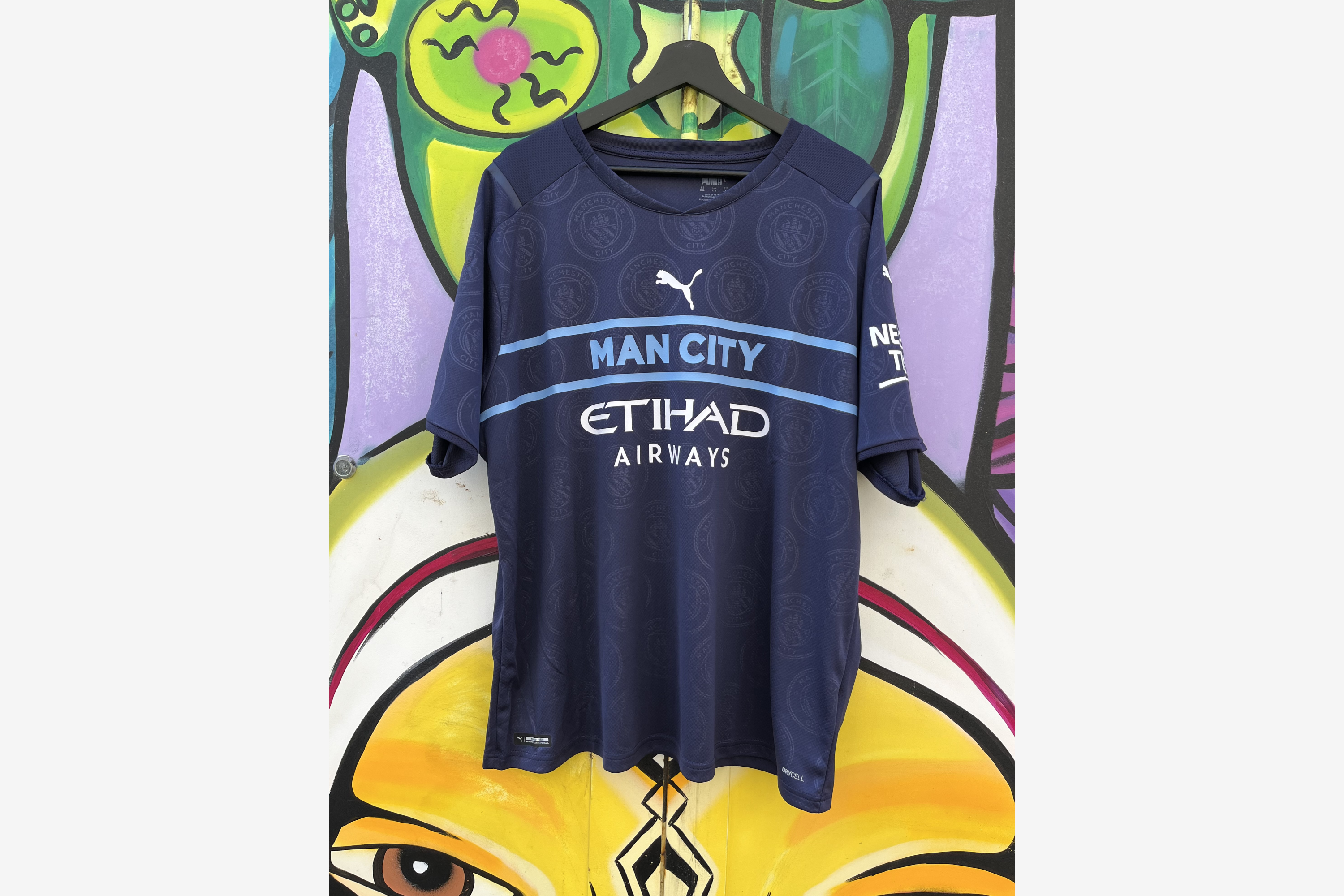 Puma - Manchester City F.C 2021/22 Third Football Shirt 'HAALAND' (Fan Edition)