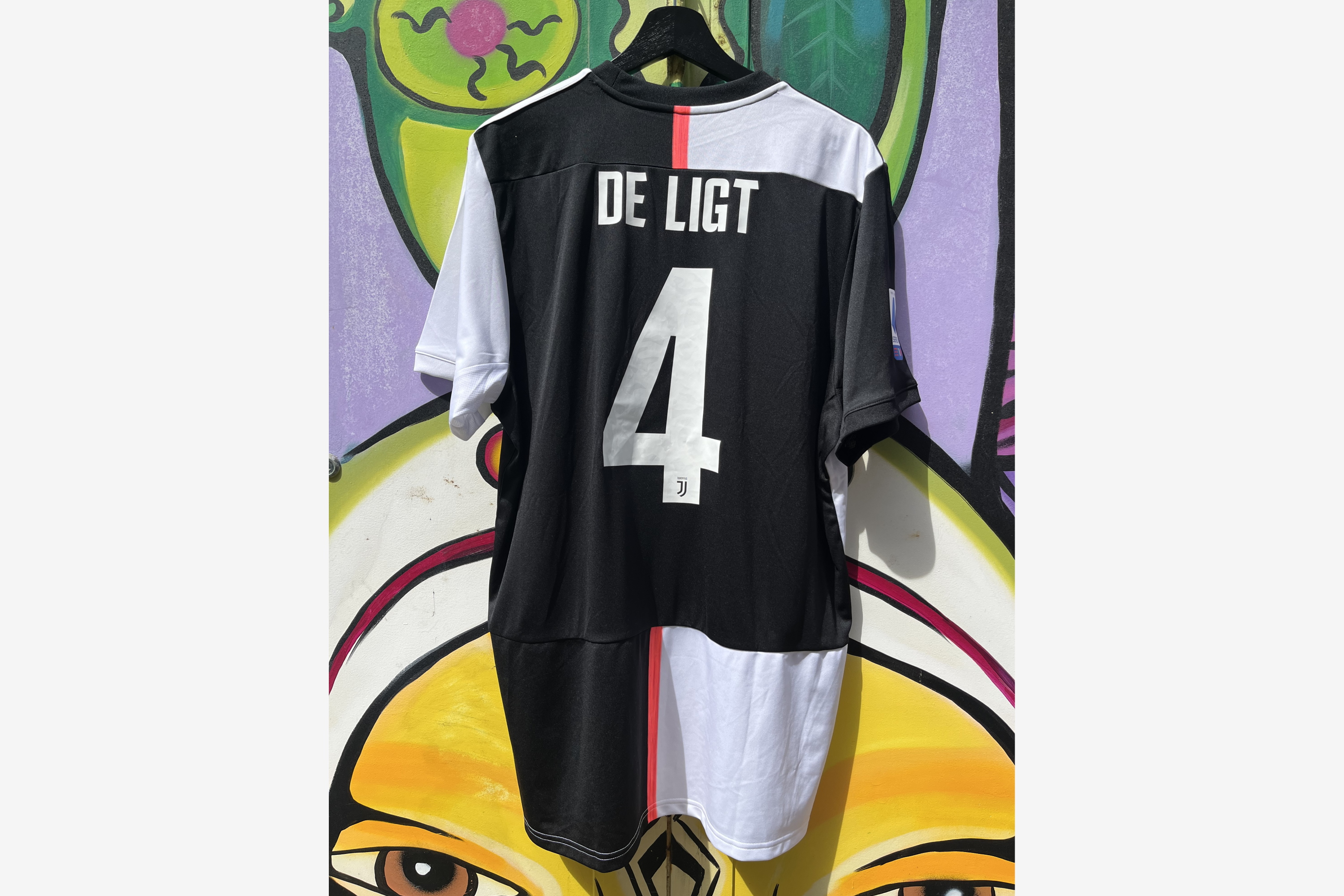 Adidas - Juventus 2019/20 Home Football Shirt 'DE LIGT' (Fan Edition)