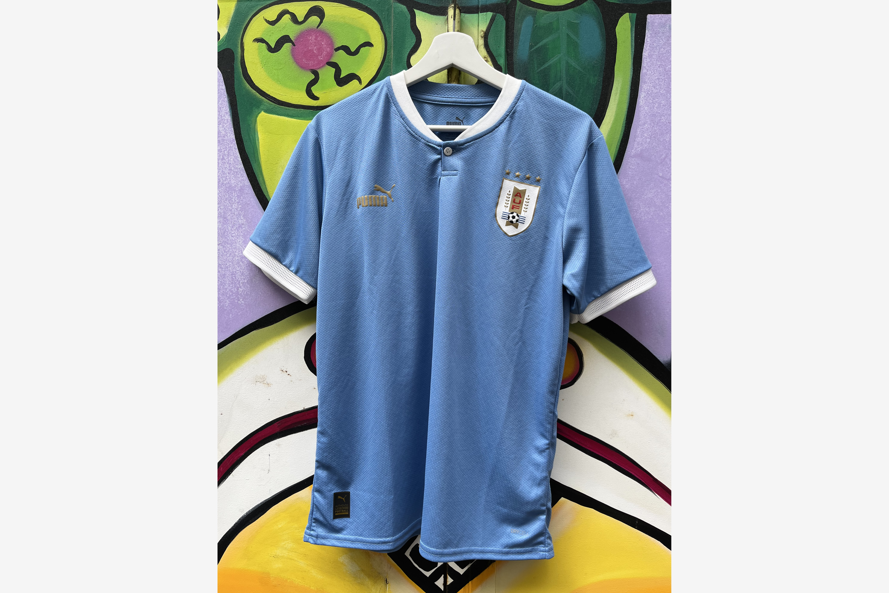 Puma - Uruguay 2022/23 Home Football Shirt (Weekly Drop))