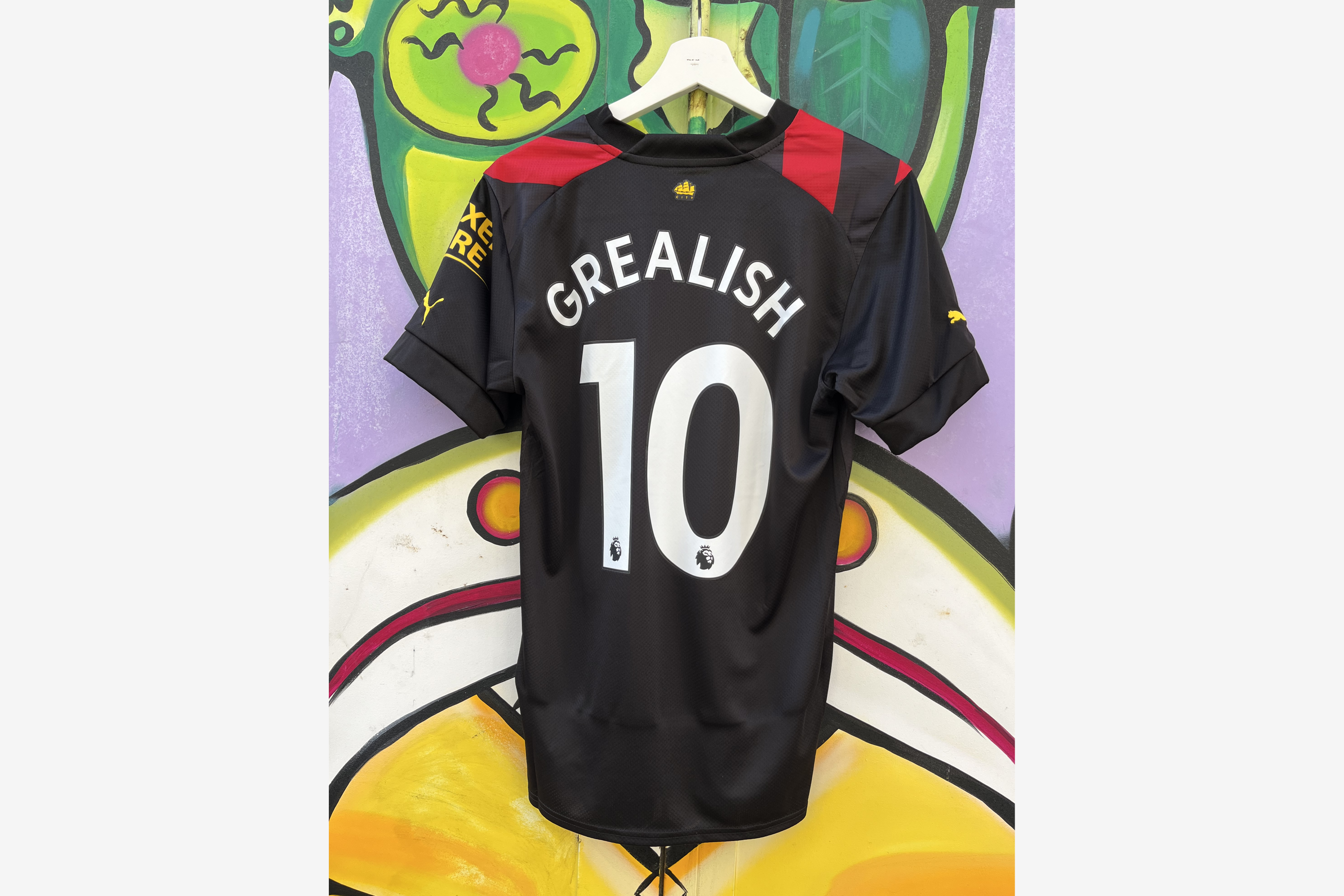 Puma - Manchester City F.C 2022/23 Away Football Shirt 'GREALISH' (Fan Edition)
