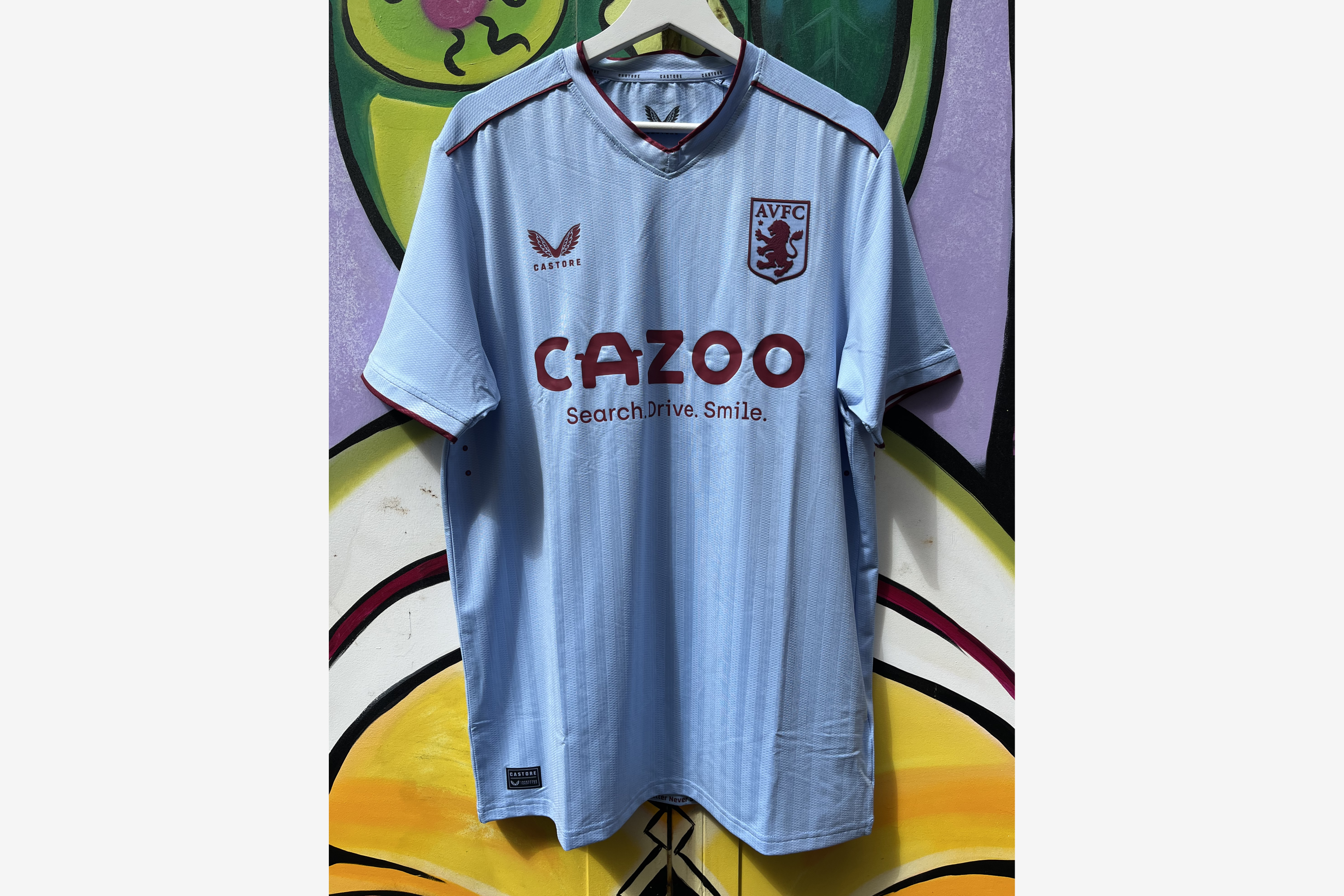 Castore - Aston Villa 2022/23 Away Football Shirt (Fan Edition)