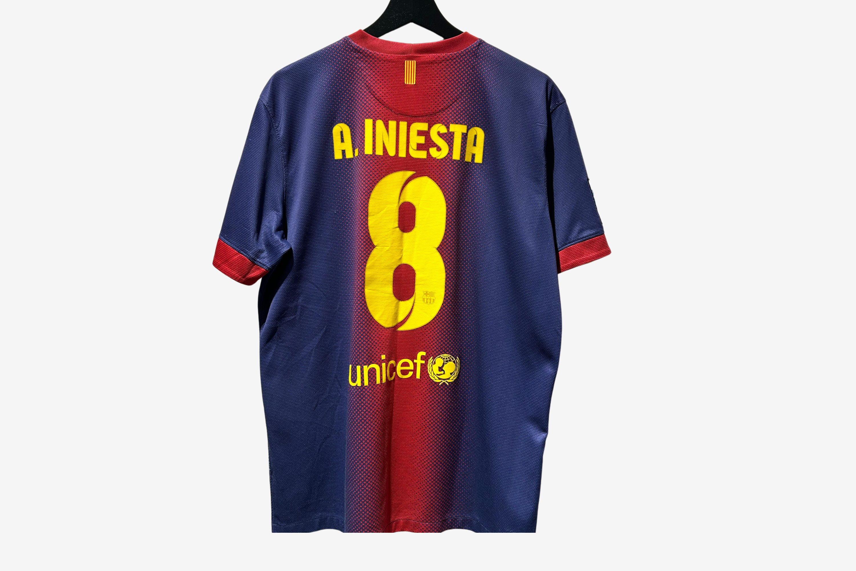 Nike - FC Barcelona 2012/13 Home Football Shirt 'INIESTA'