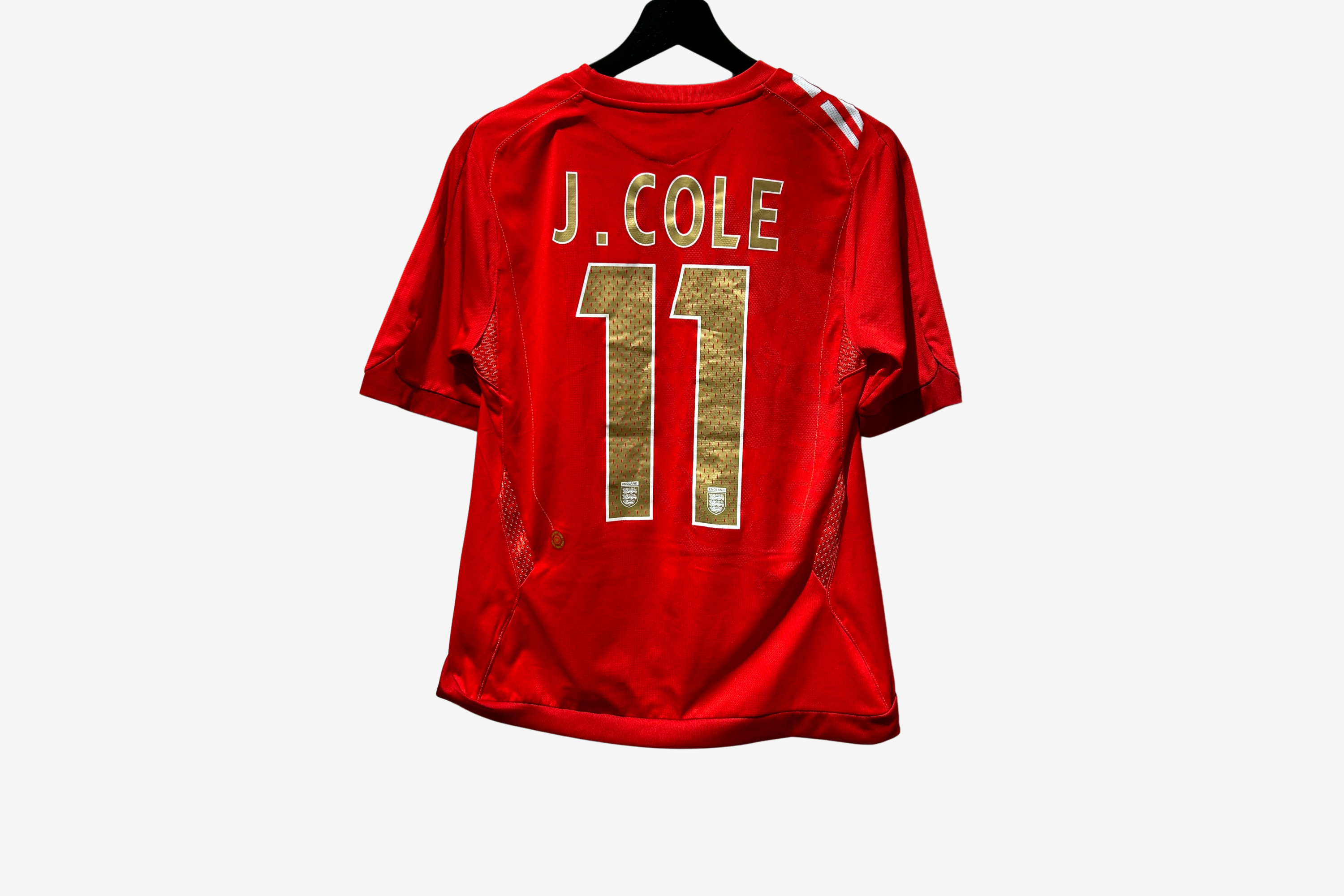 Umbro - England 2006 Away Football Shirt 'J.COLE'
