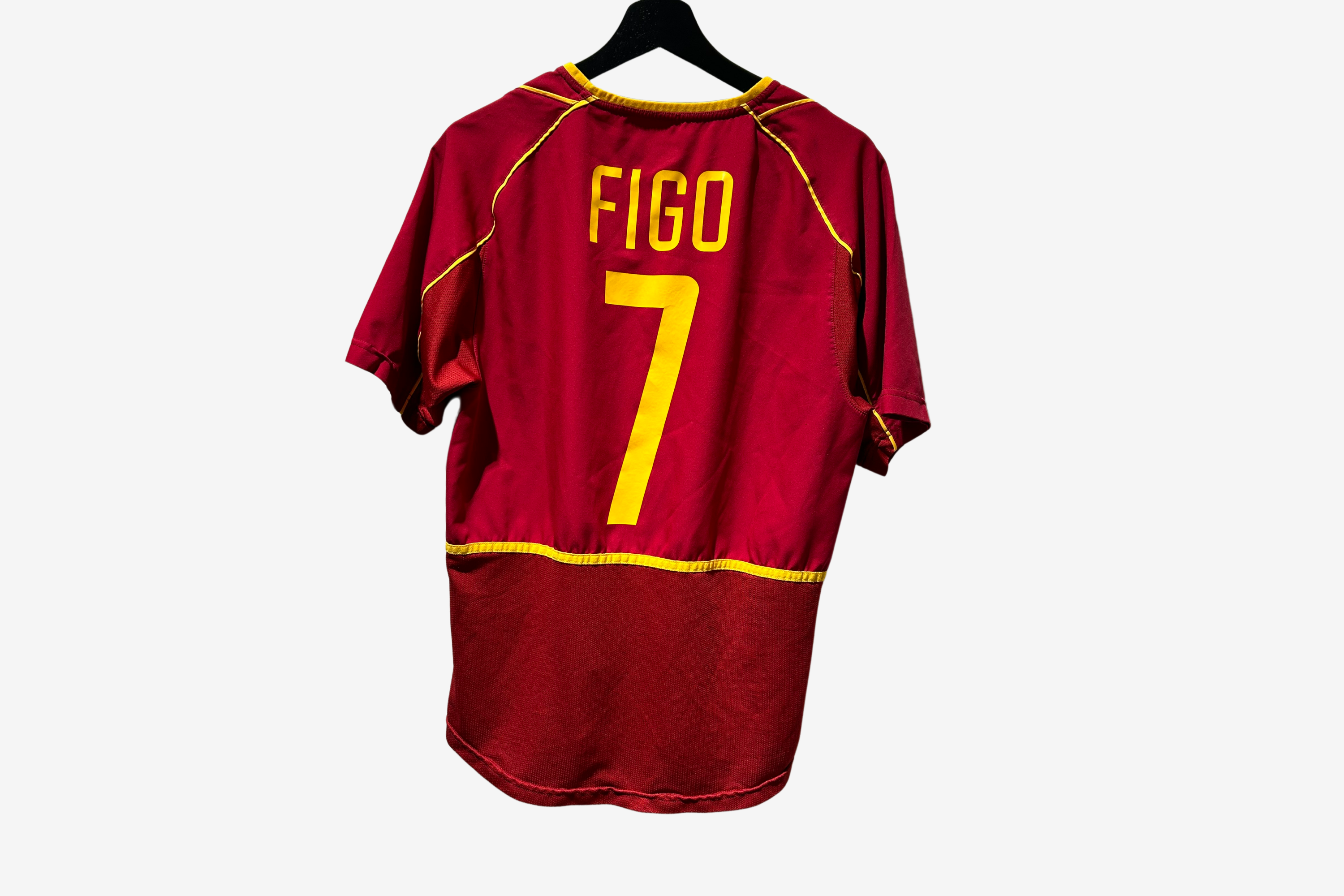Nike - Portugal 2002/04 Home Football Shirt 'FIGO'