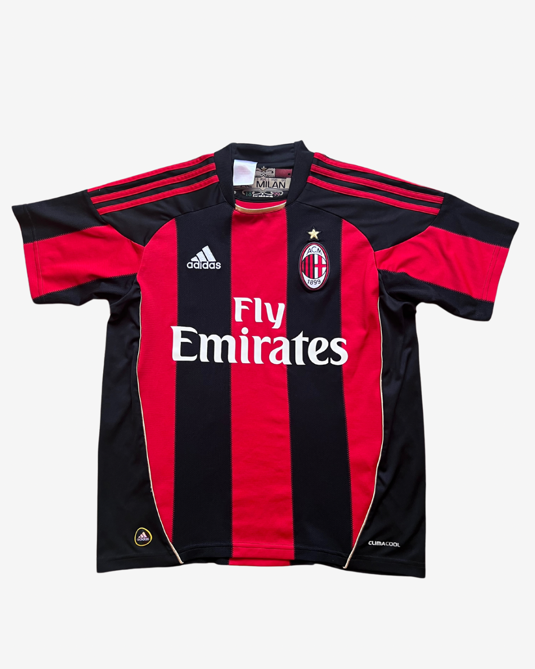 Adidas - AC Milan 2010/11 Home Fotball Shirt 'RONALDINHO'