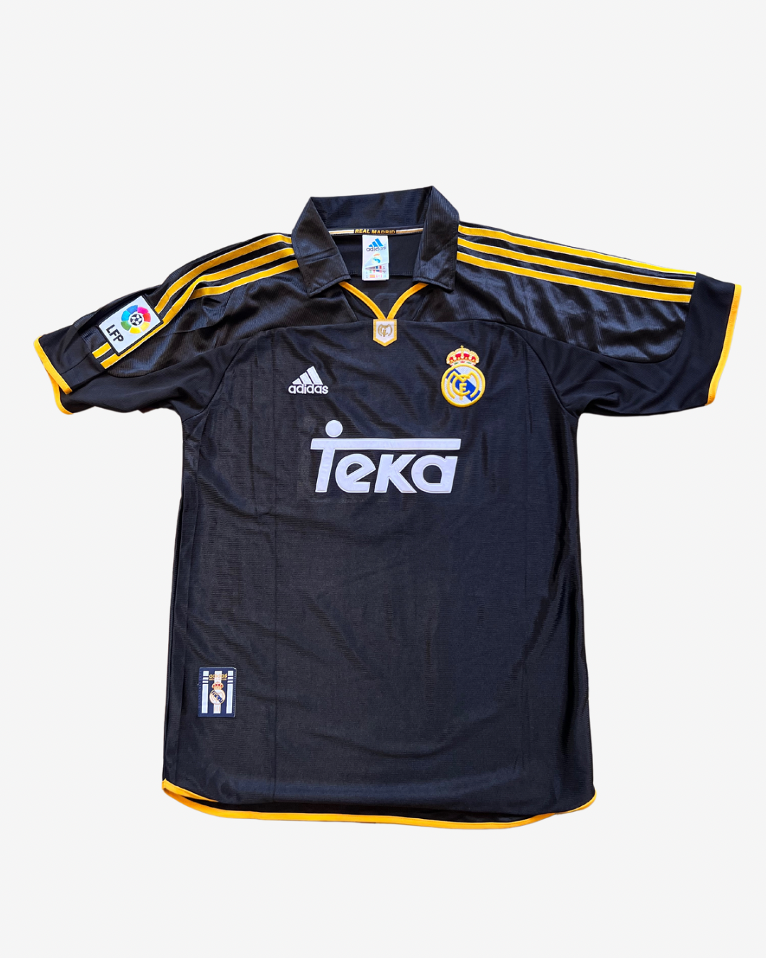 Adidas - Real Madrid 1999/01 Away Football Shirt 'CARLOS'