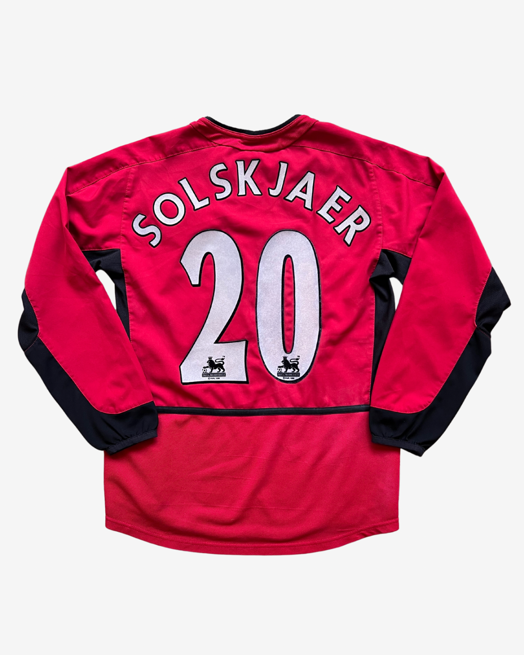 Nike - Manchester United 2002/04 Home Football Shirt 'SOLSKJAER'