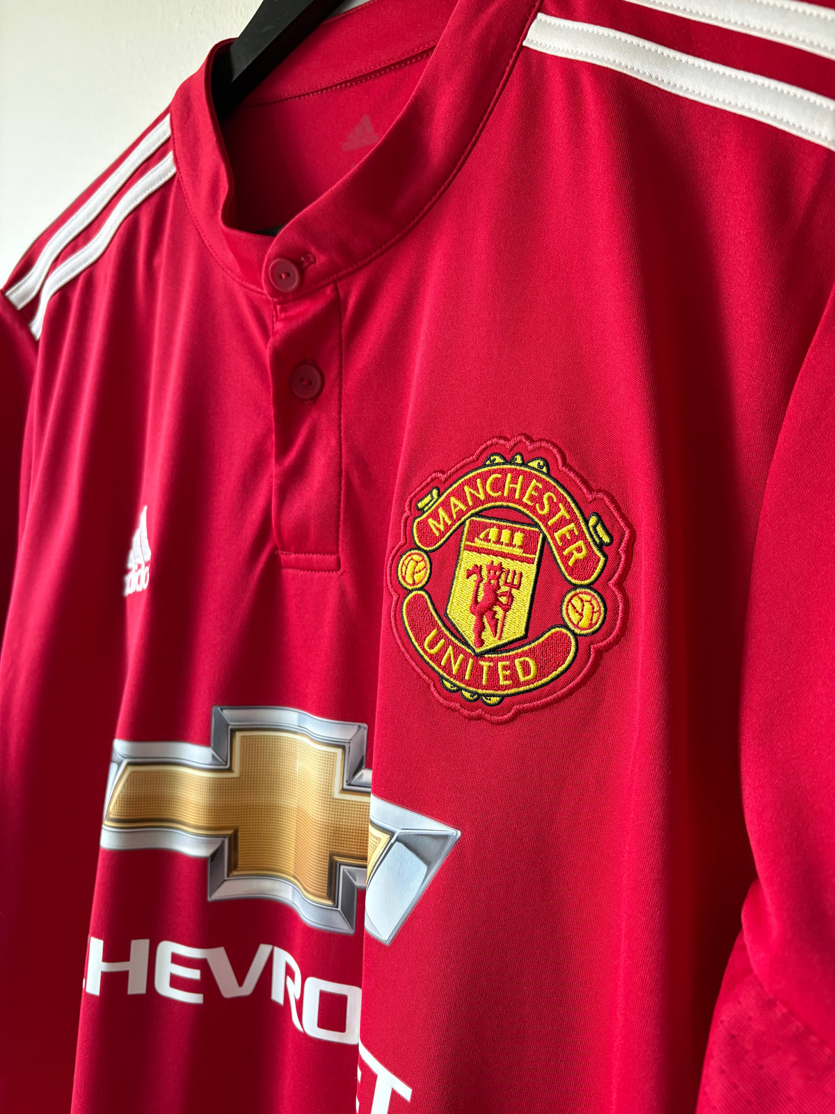 Adidas - Manchester United 2017/18 Home Football Shirt 'IBRAHIMOVIC'