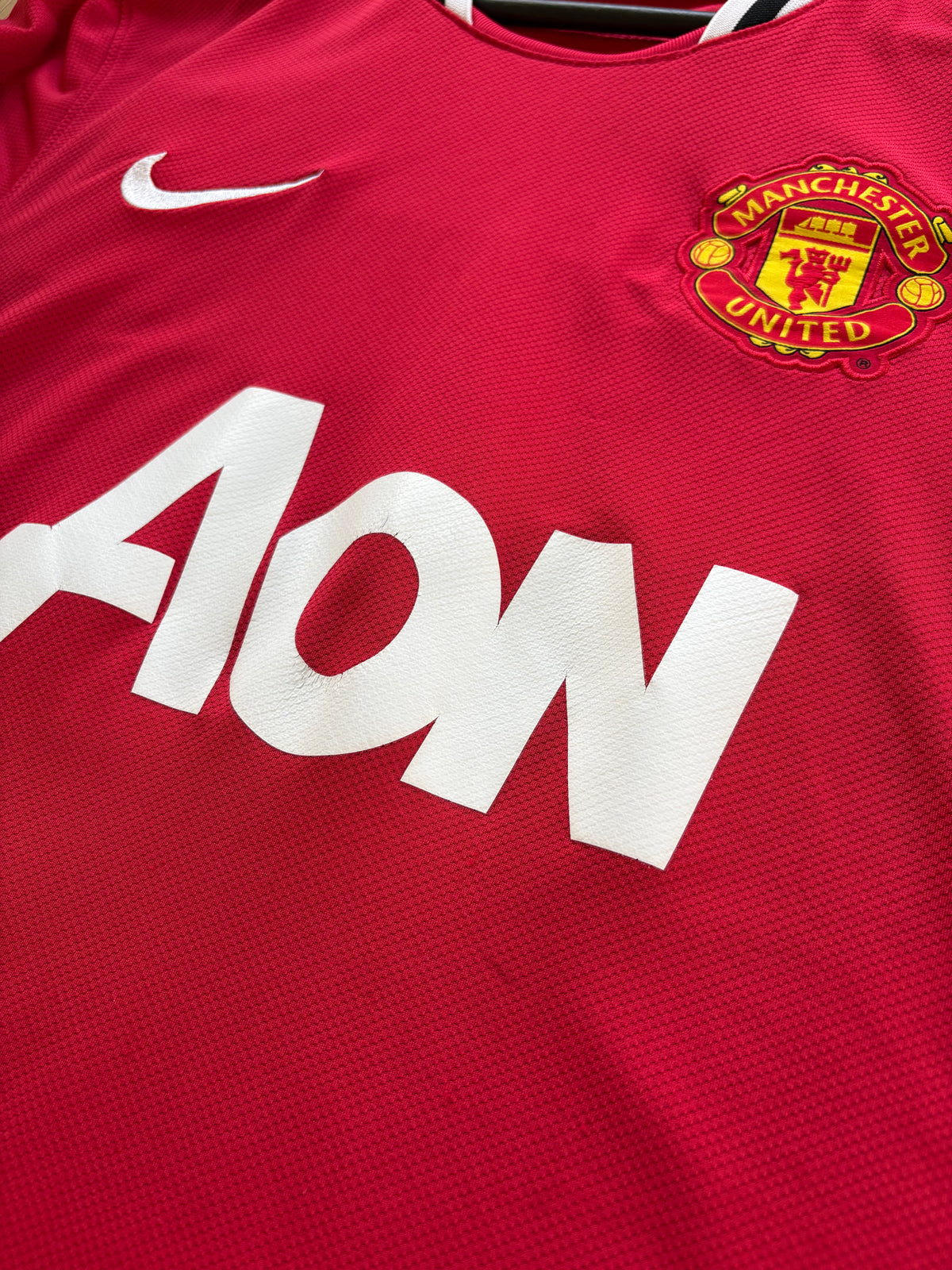 Nike - Manchester United 2011/12 Hjemmebanetrøje 'NAME'