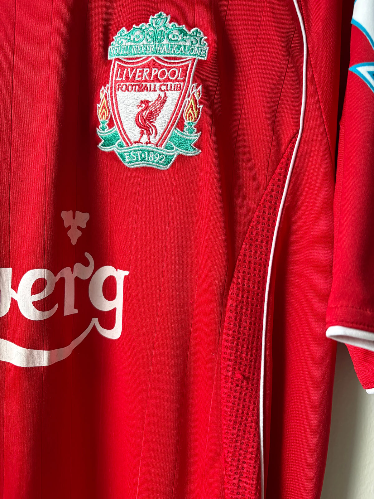 Adidas - Liverpool FC 2006/08 Home Football Shirt 'ALONSO'