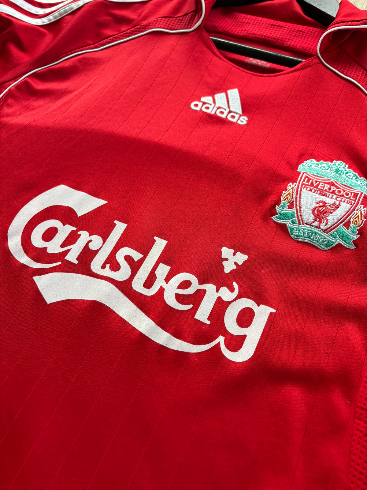 Adidas - Liverpool FC 2006/08 Home Football Shirt 'ALONSO'