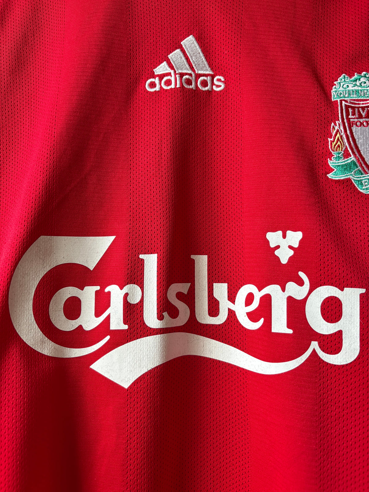 Adidas - Liverpool FC 2008/10 Home Football Shirt 'GERRARD'