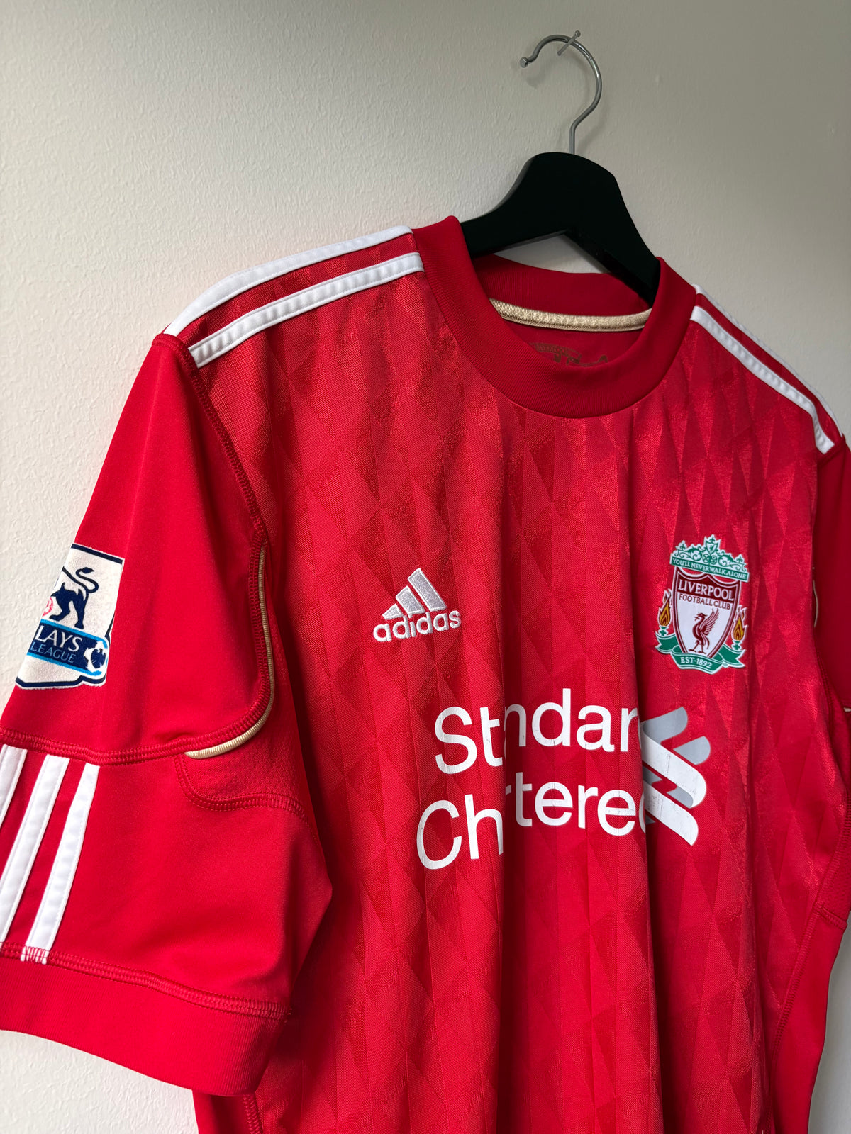 Adidas - Liverpool FC 2010/12 Home Football Shirt 'SUAREZ'