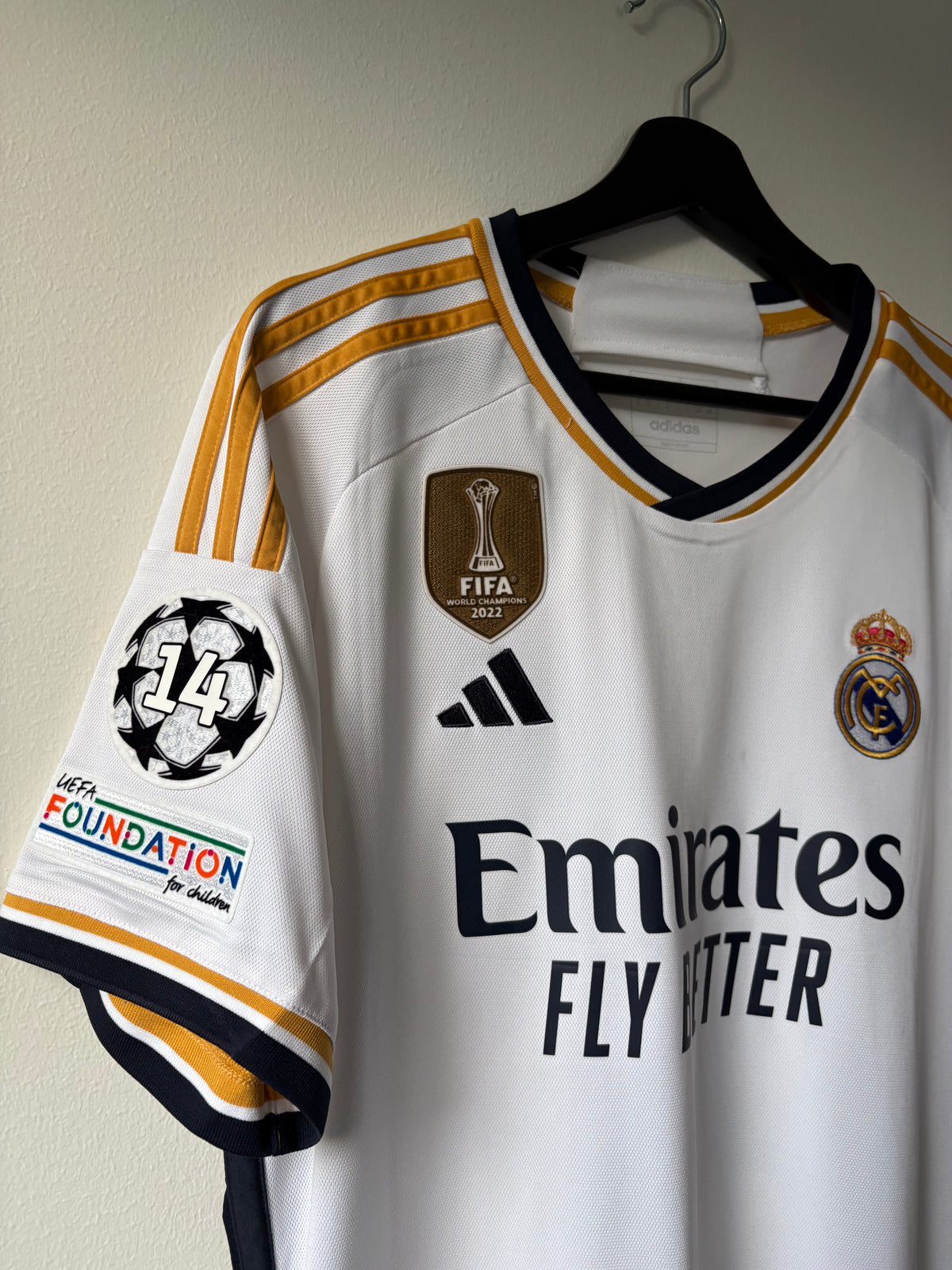 Adidas - Real Madrid 2023/24 Home Football Shirt 'RODRYGO