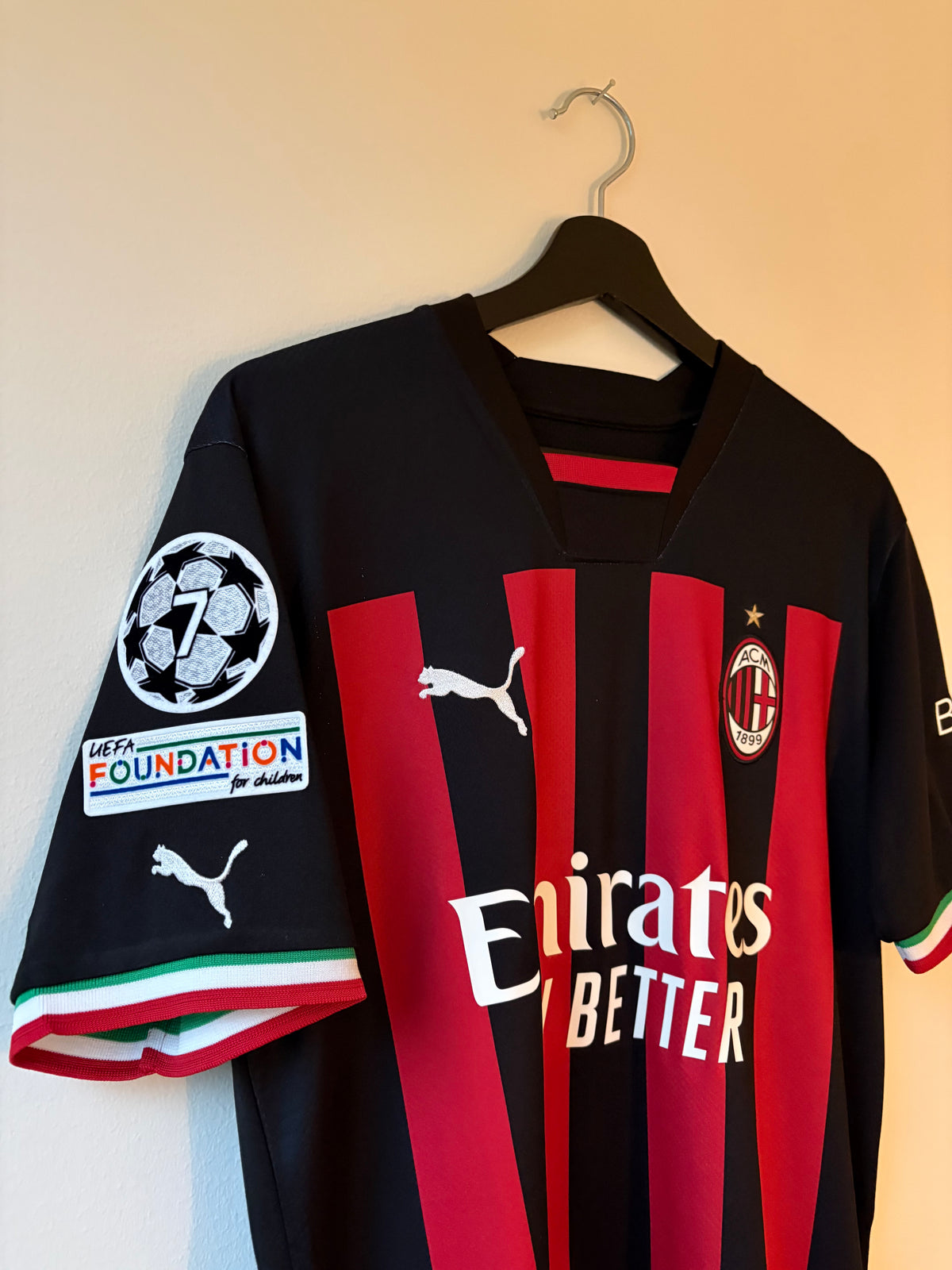 Puma - AC Milan 2022/23 Home Football Shirt 'IBRAHIMOVIC'