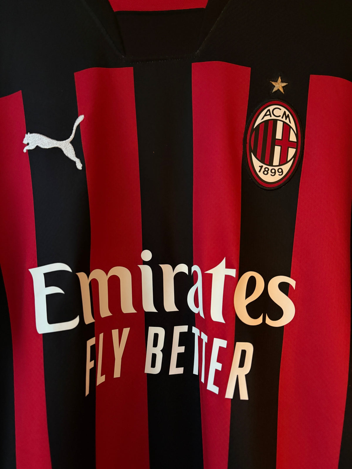 Puma - AC Milan 2022/23 Home Football Shirt 'IBRAHIMOVIC'