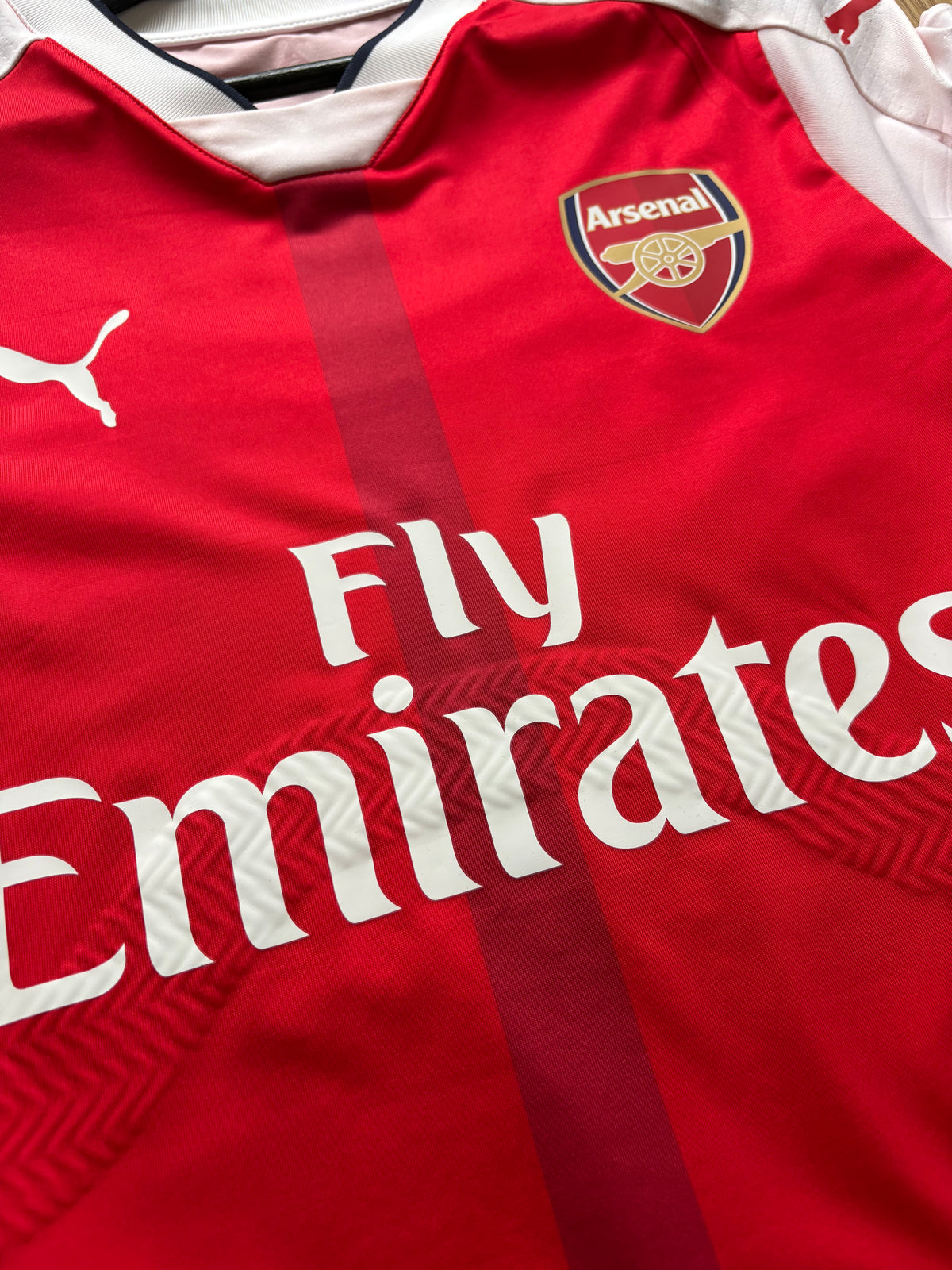 Puma - Arsenal FC 2016/17 Home Football Shirt Player Version 'ÖZIL'